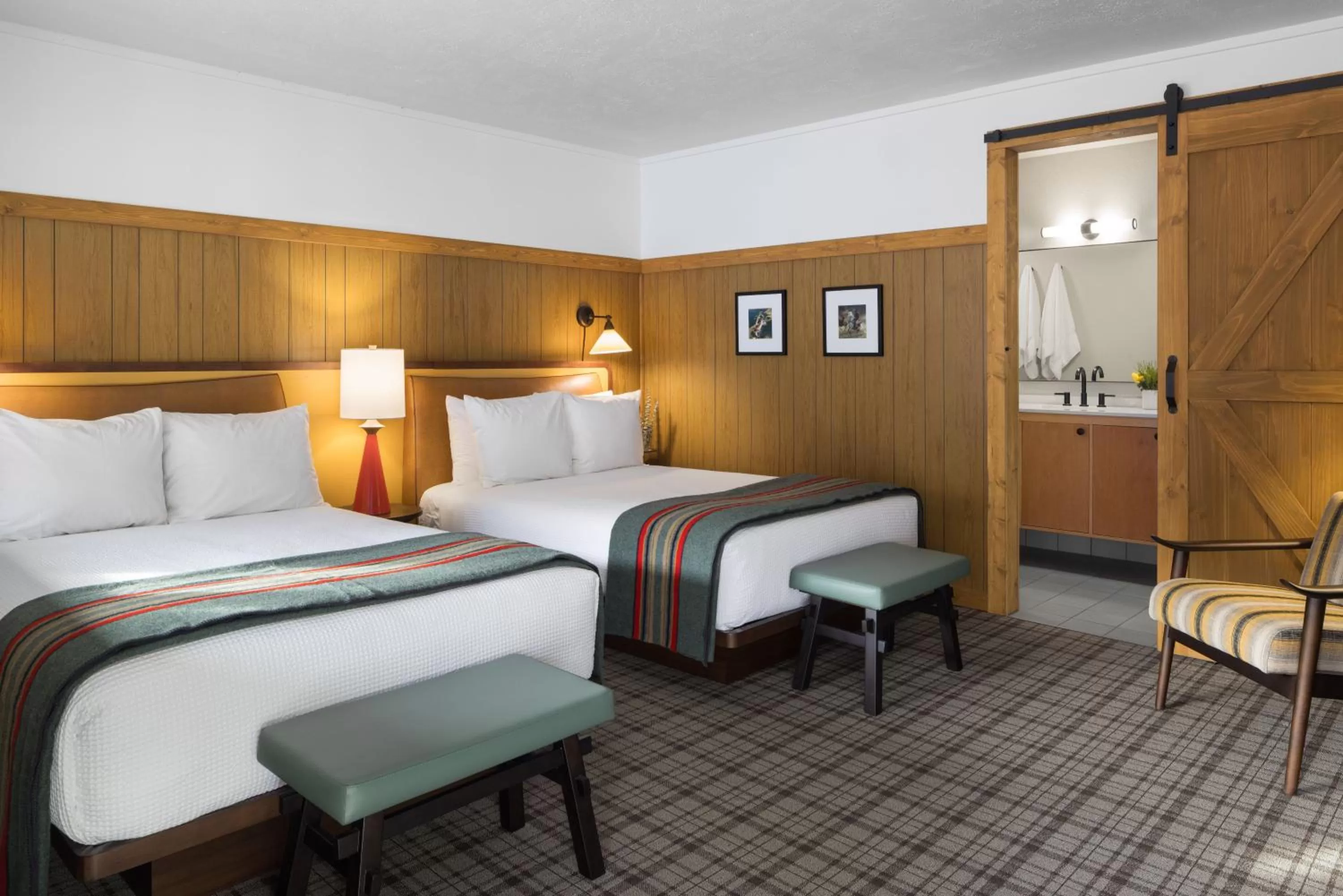 The Virg Double Double  in The Virginian Lodge