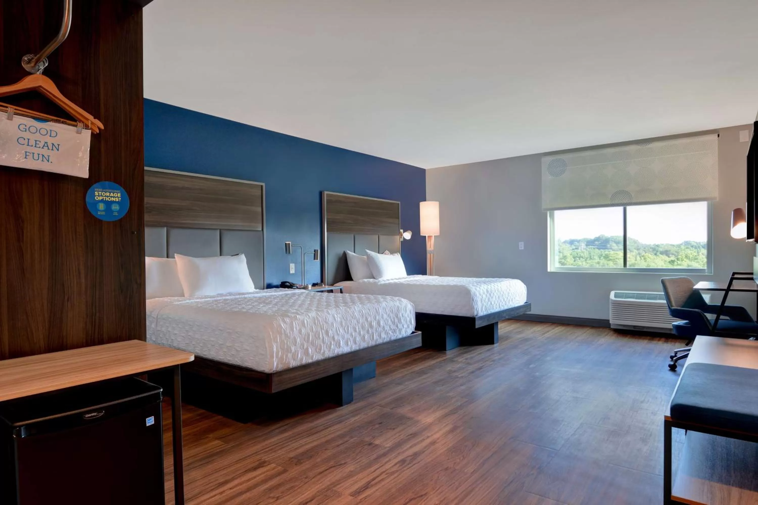 Queen Room with Two Queen Beds and Roll-In Shower - Mobility and Hearing Access in Tru By Hilton Fort Mill, Sc