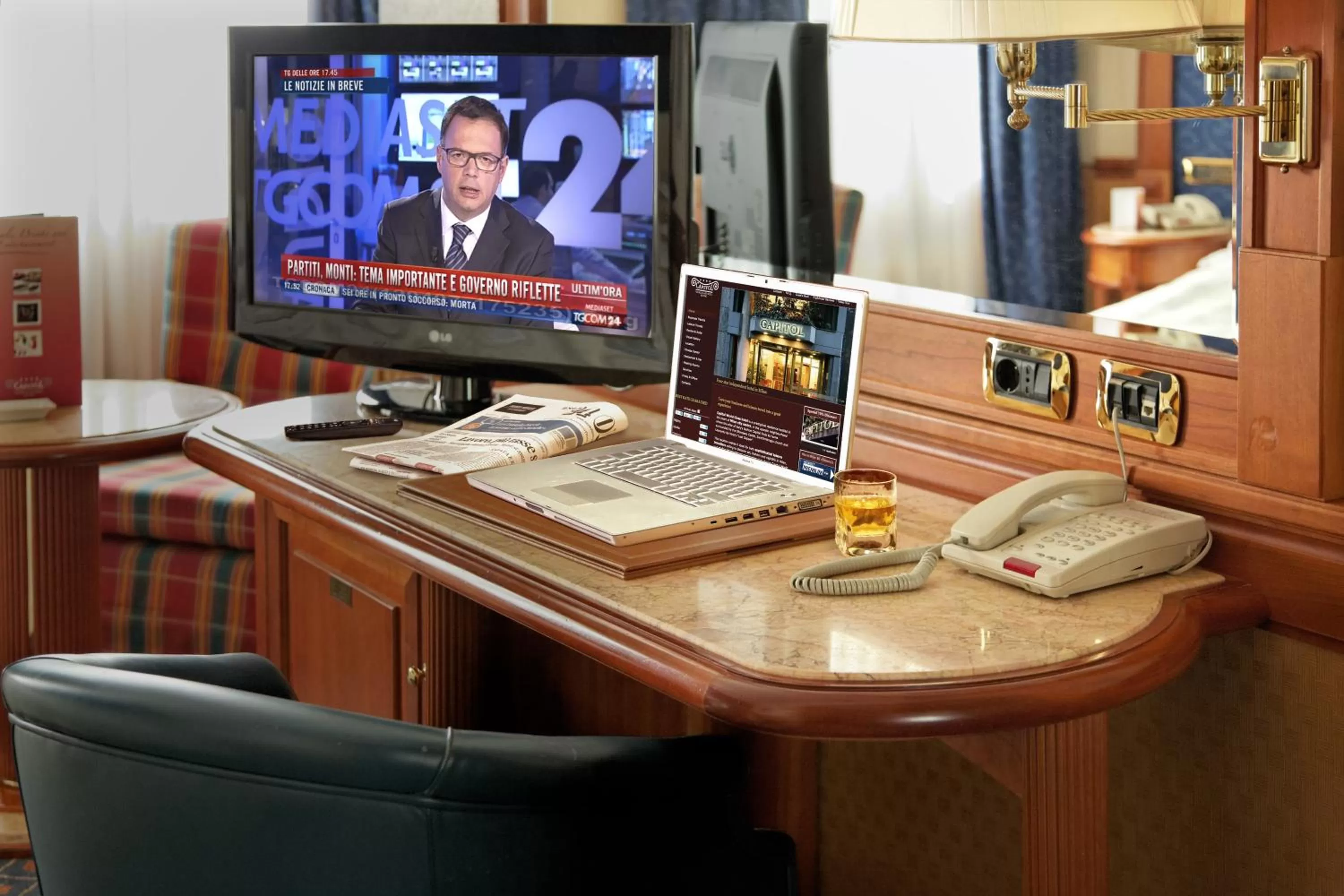 Double or Twin Room - single occupancy in Hotel Capitol Milano