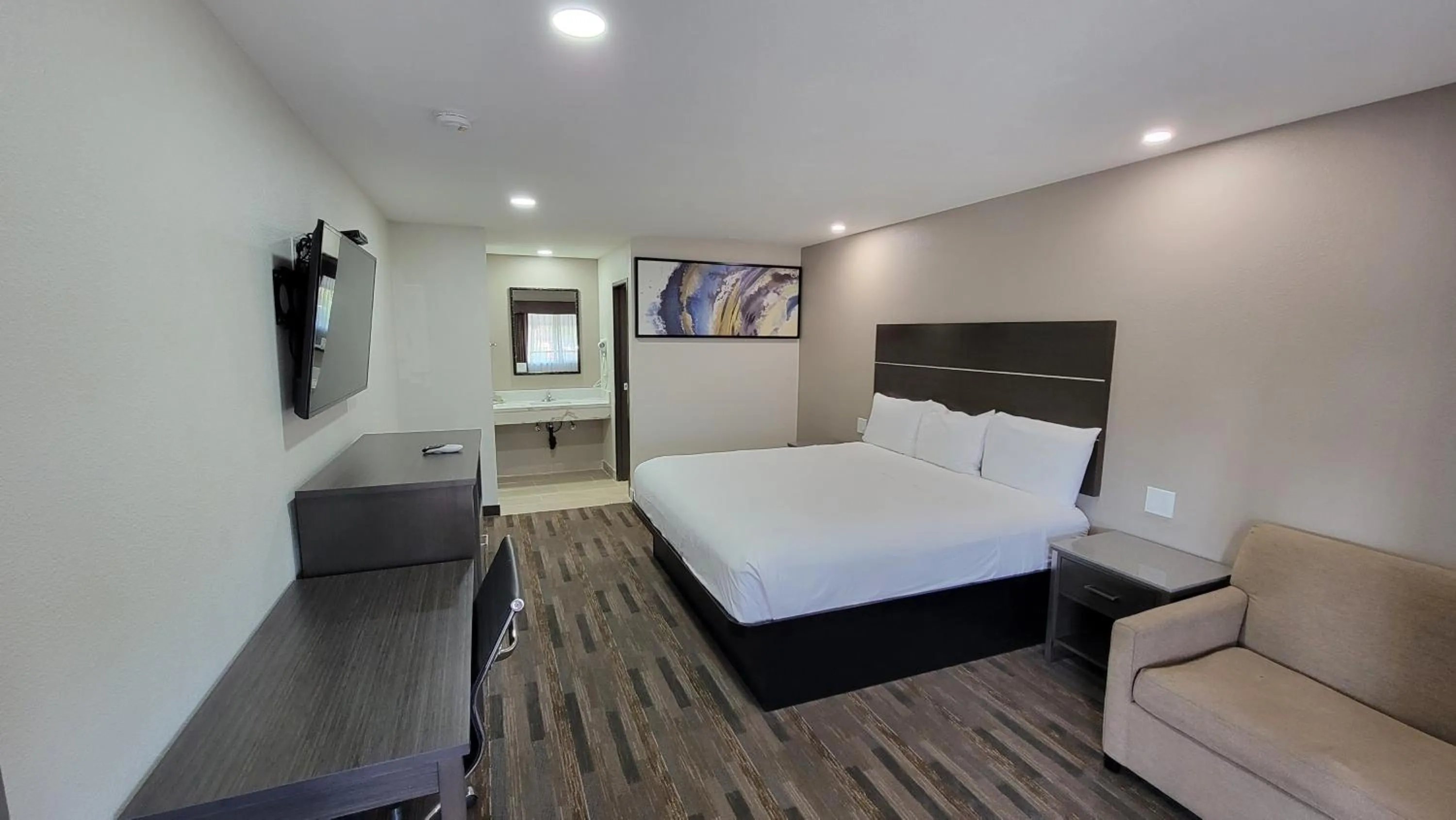 Bed in Travelodge by Wyndham Buena Park