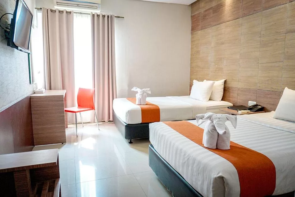 Deluxe Twin Room in Andelir Hotel Simpang Lima Semarang