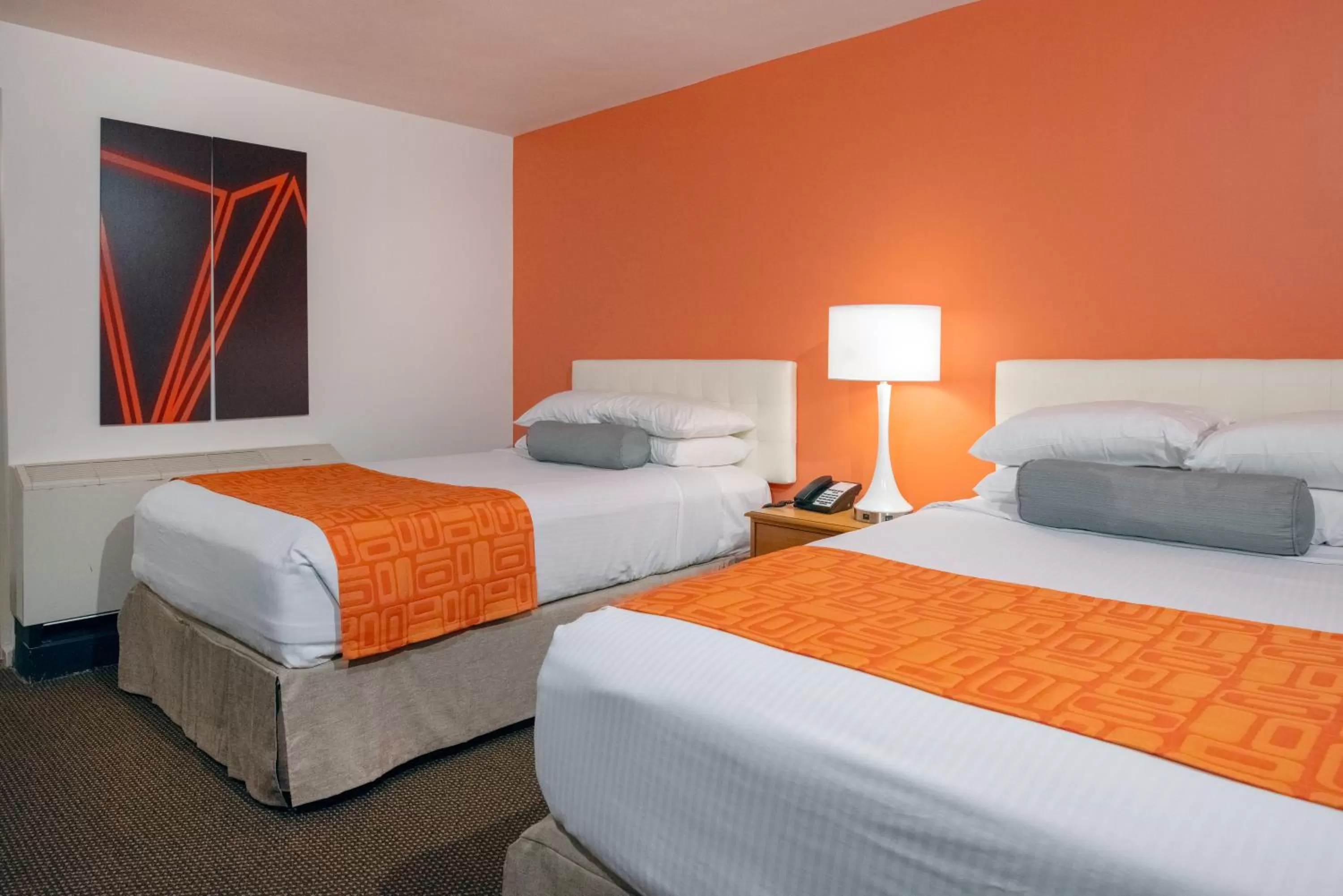 Standard Room with Two Double Beds - Smoking in Howard Johnson by Wyndham Atlantic City