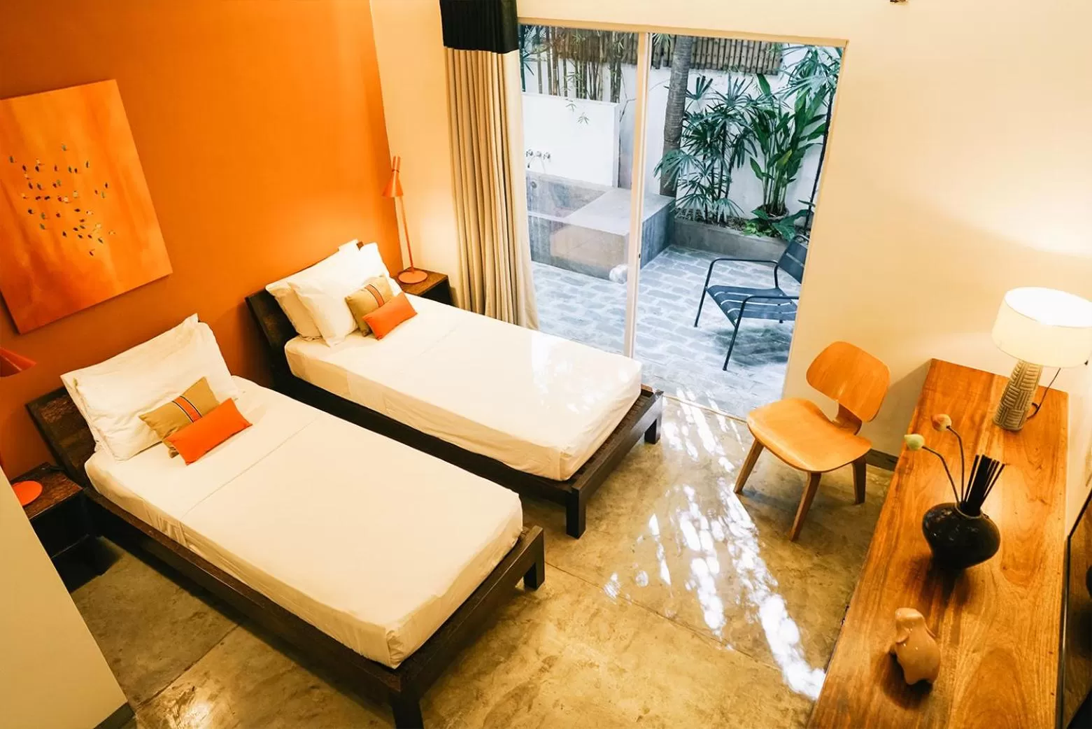Deluxe Ground Floor Twin  in Rambutan Resort – Phnom Penh