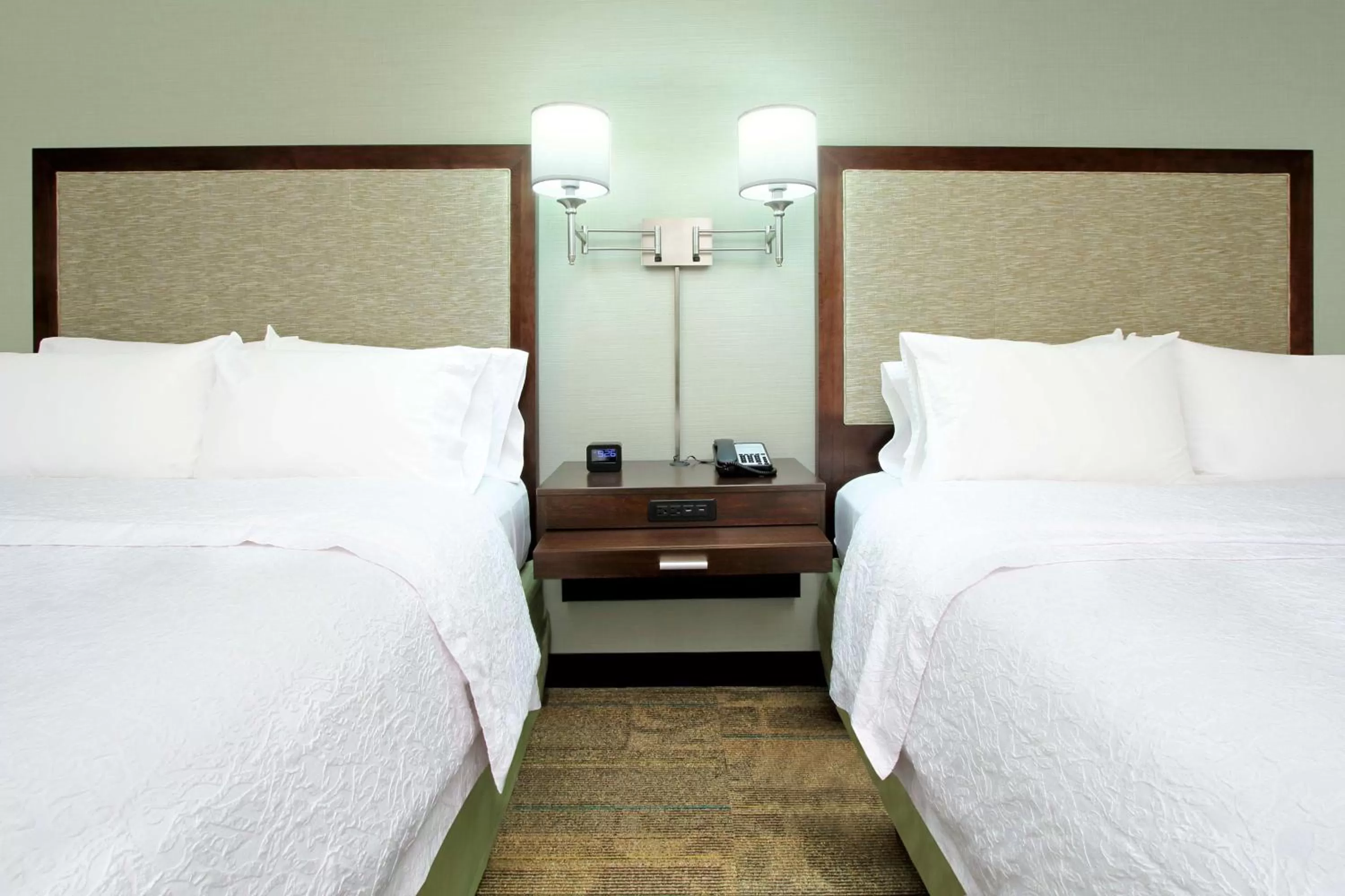 Room with Two Queen Beds - Non-Smoking in Hampton Inn & Suites Columbus Hilliard