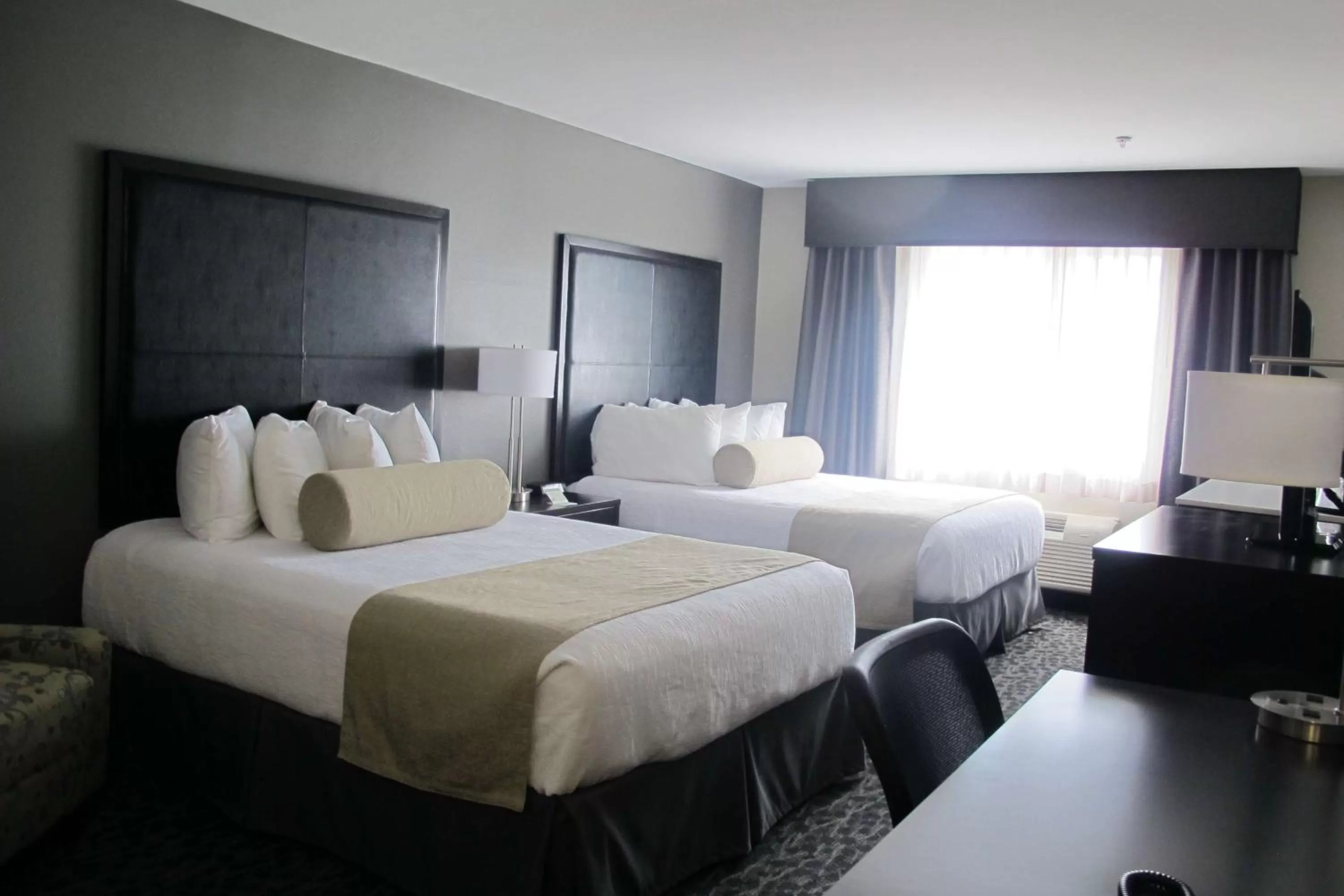 Queen Room with Two Queen Beds and Roll-In Shower - Disability Access in Best Western Plus Aberdeen