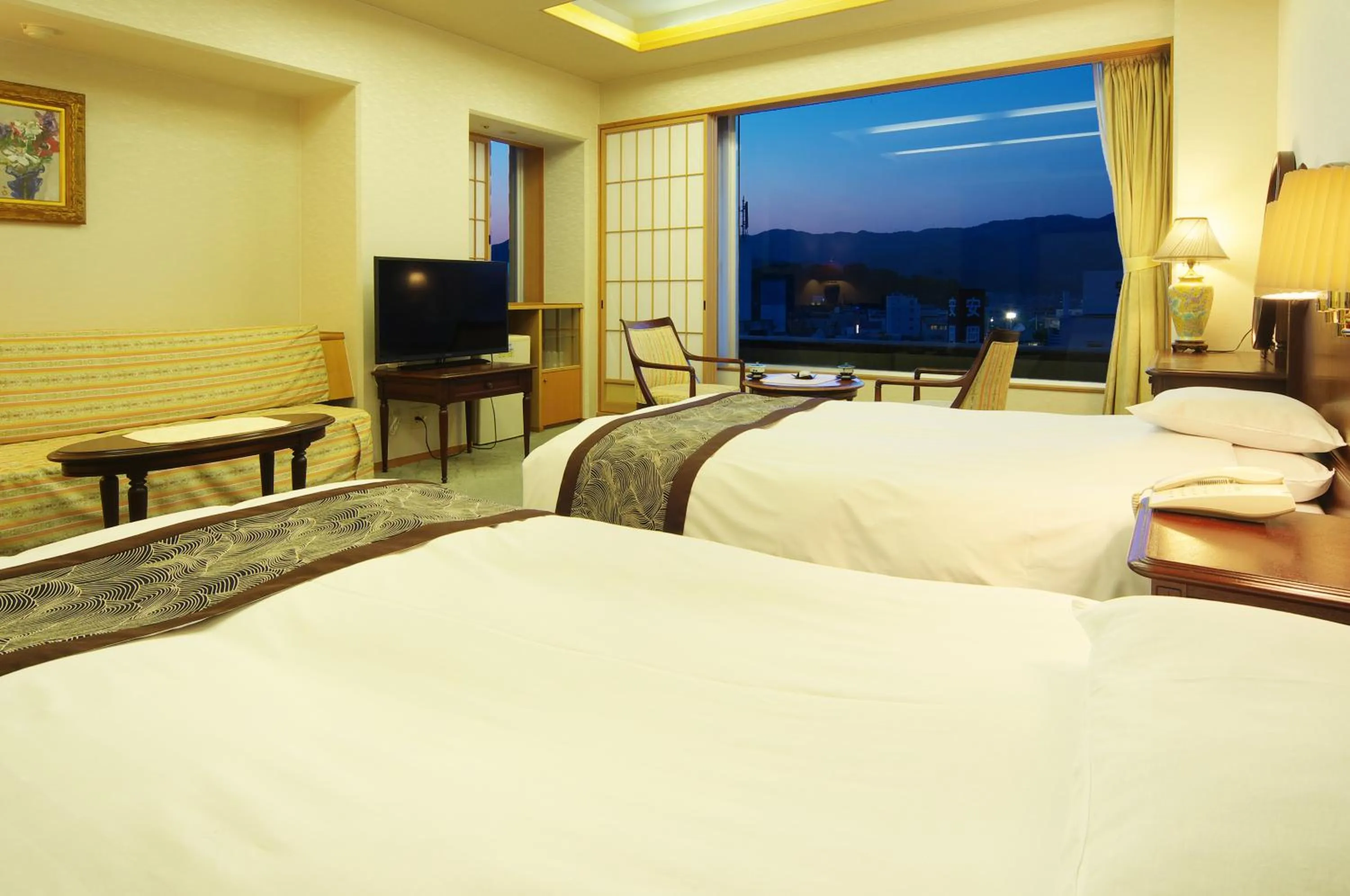 Deluxe Twin Room in Jyoseikan