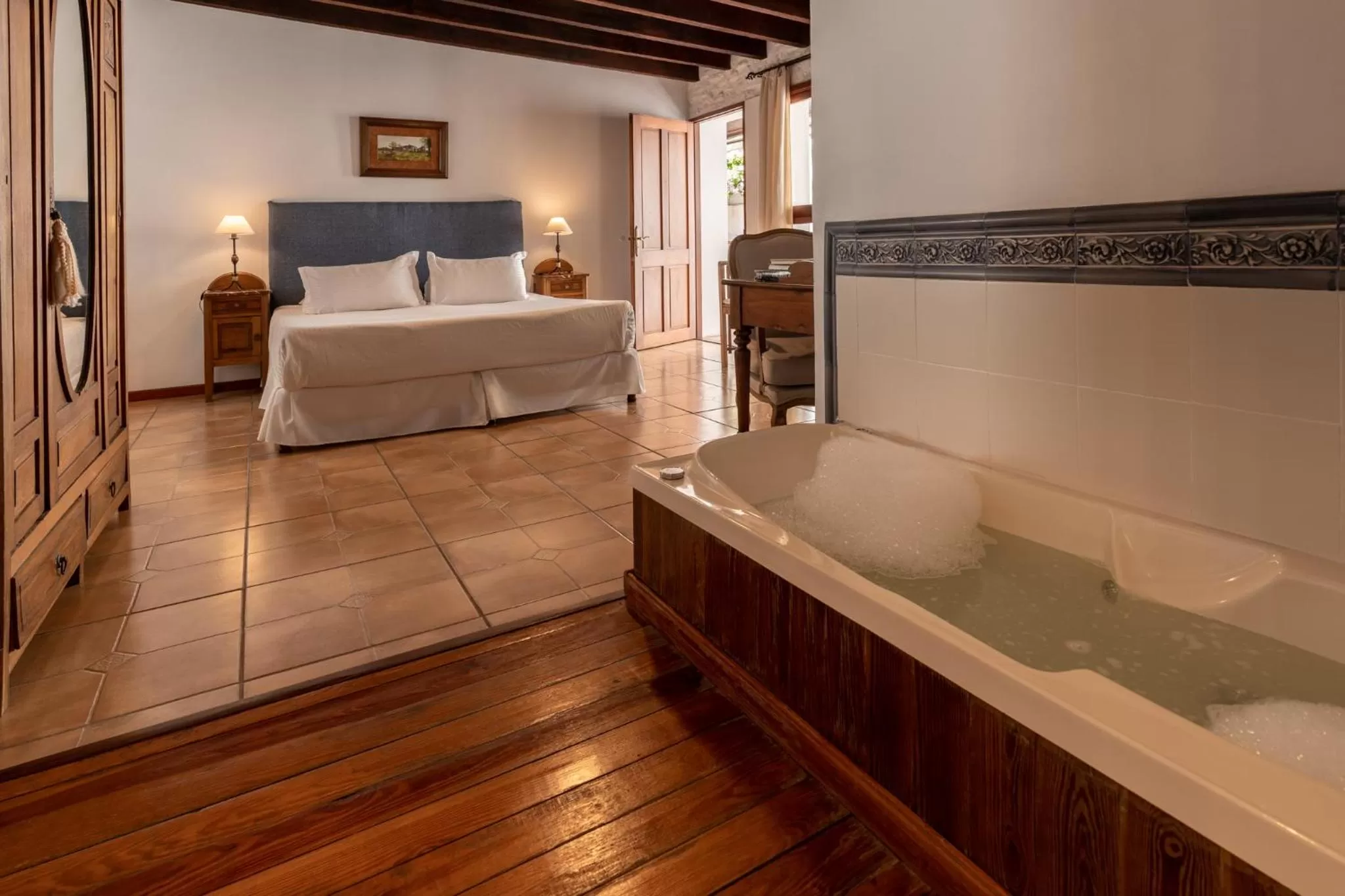 Deluxe Double Bañera con Hidromasaje in Posada Manuel Lobo