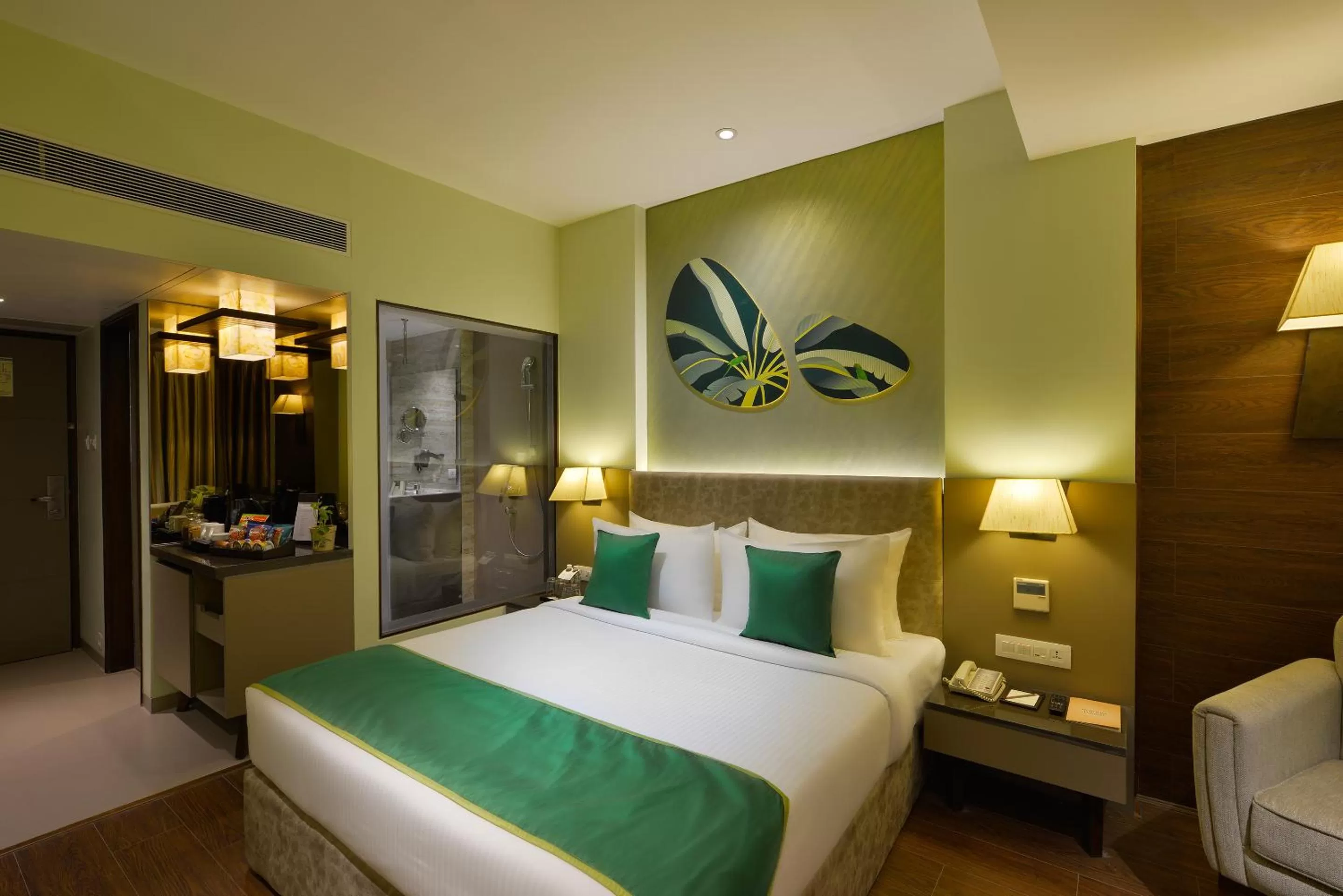 Winter Green Room - single occupancy - 15% Discount on F&B and Laundry in The Fern, Vadodara