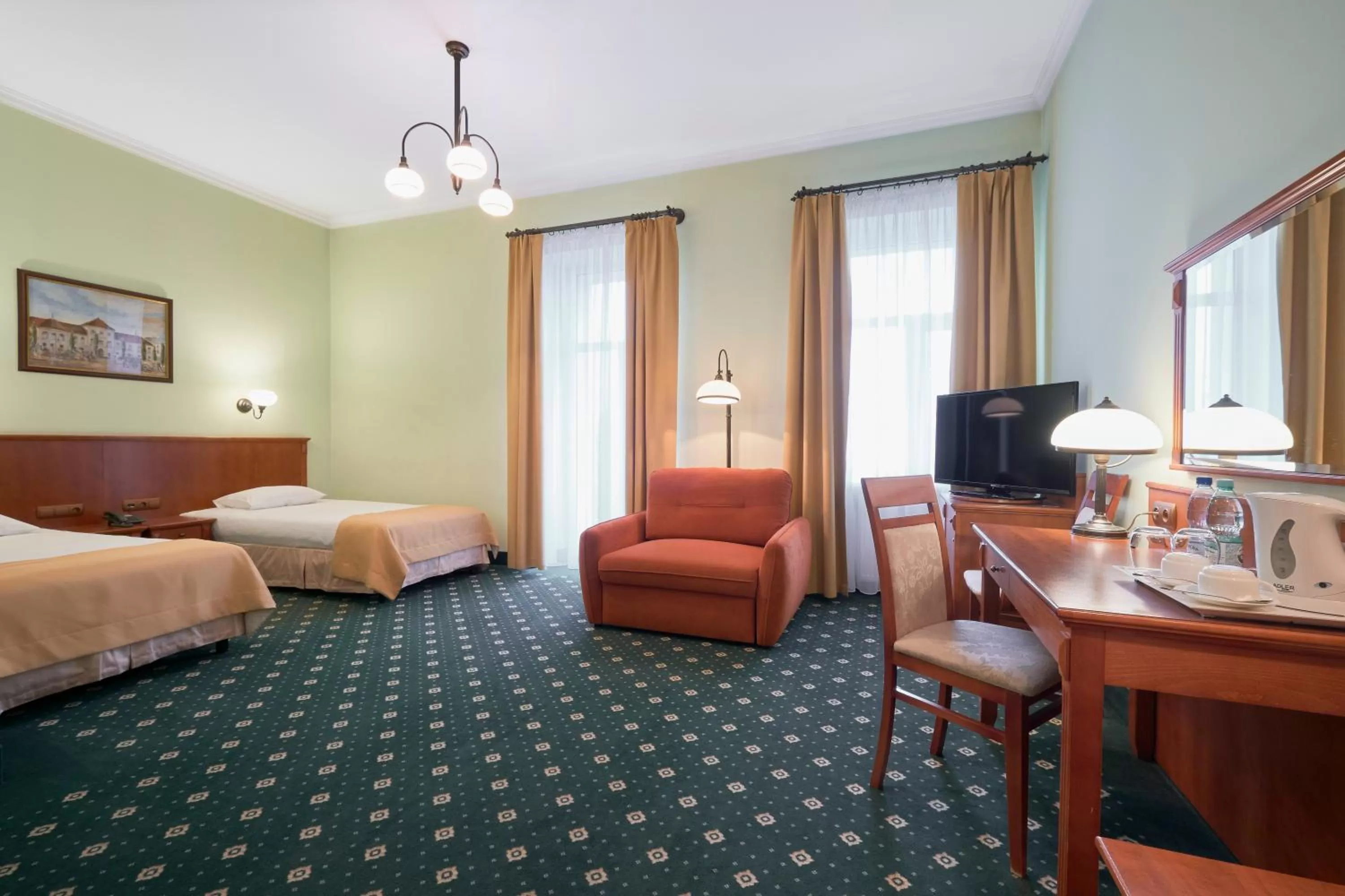 Premium Twin Room in Hotel Hetman