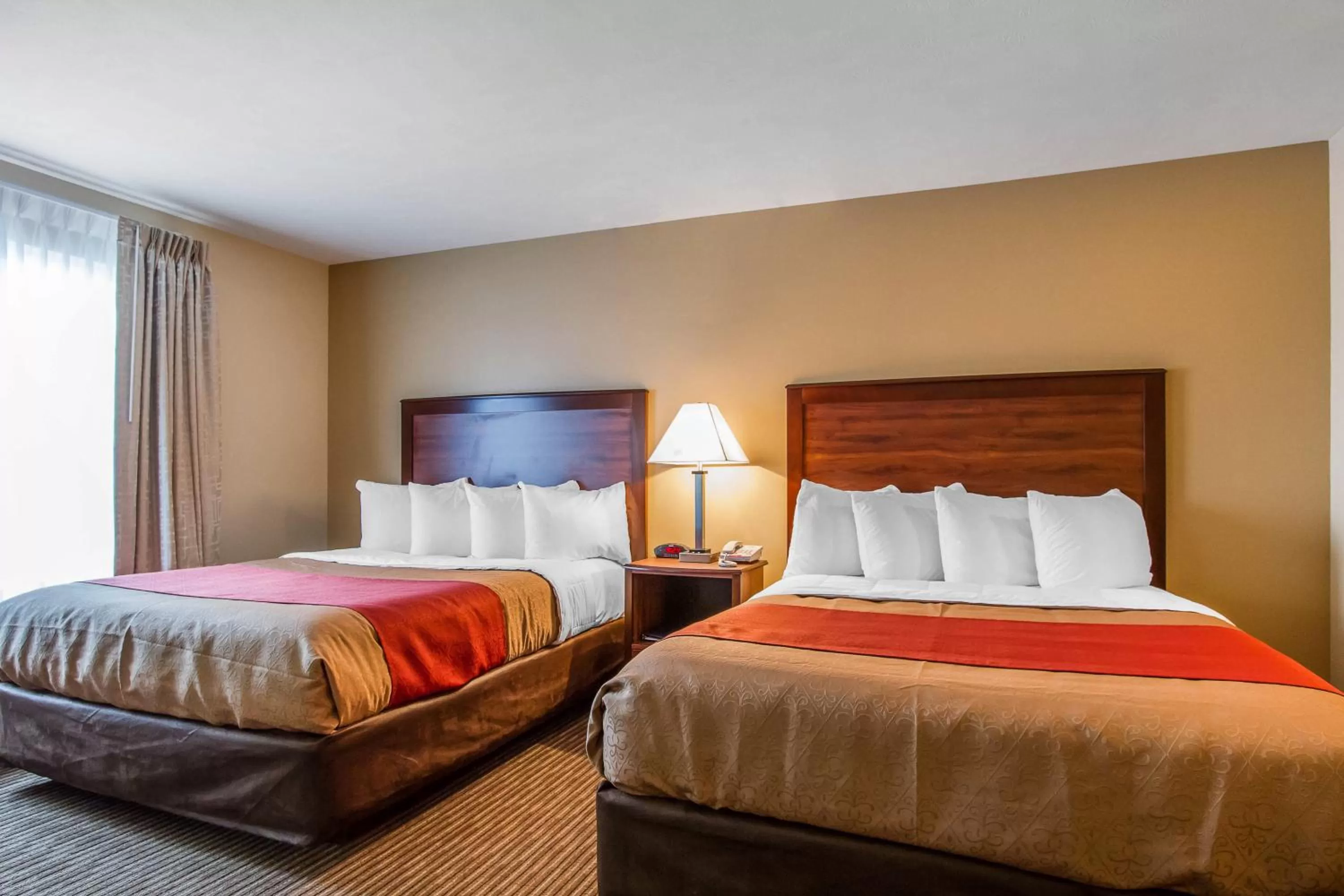 Queen Suite with Two Queen Beds and Sofa Bed - Non-Smoking in MainStay Suites Grand Island