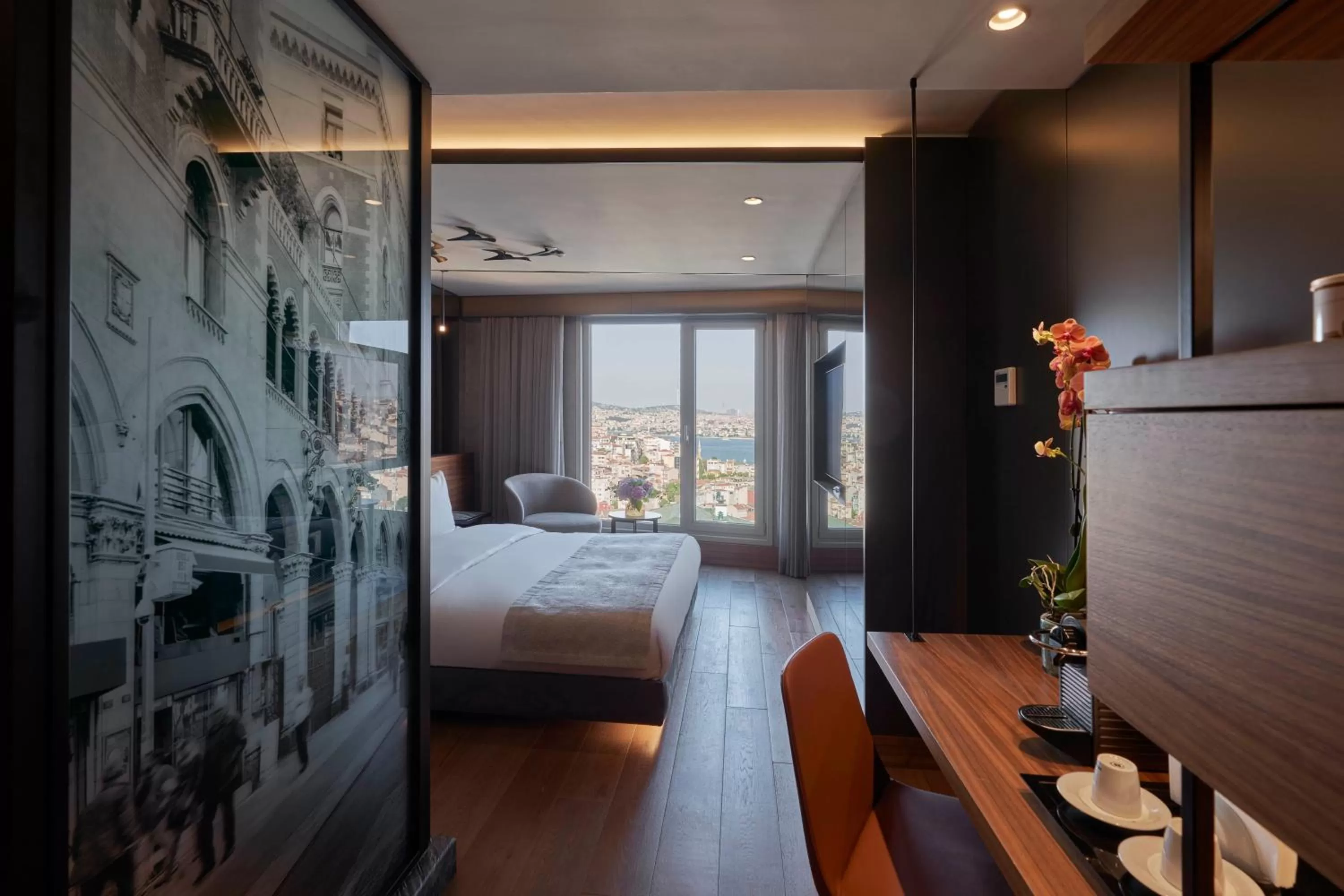 Bedroom, Bed in Richmond Istanbul