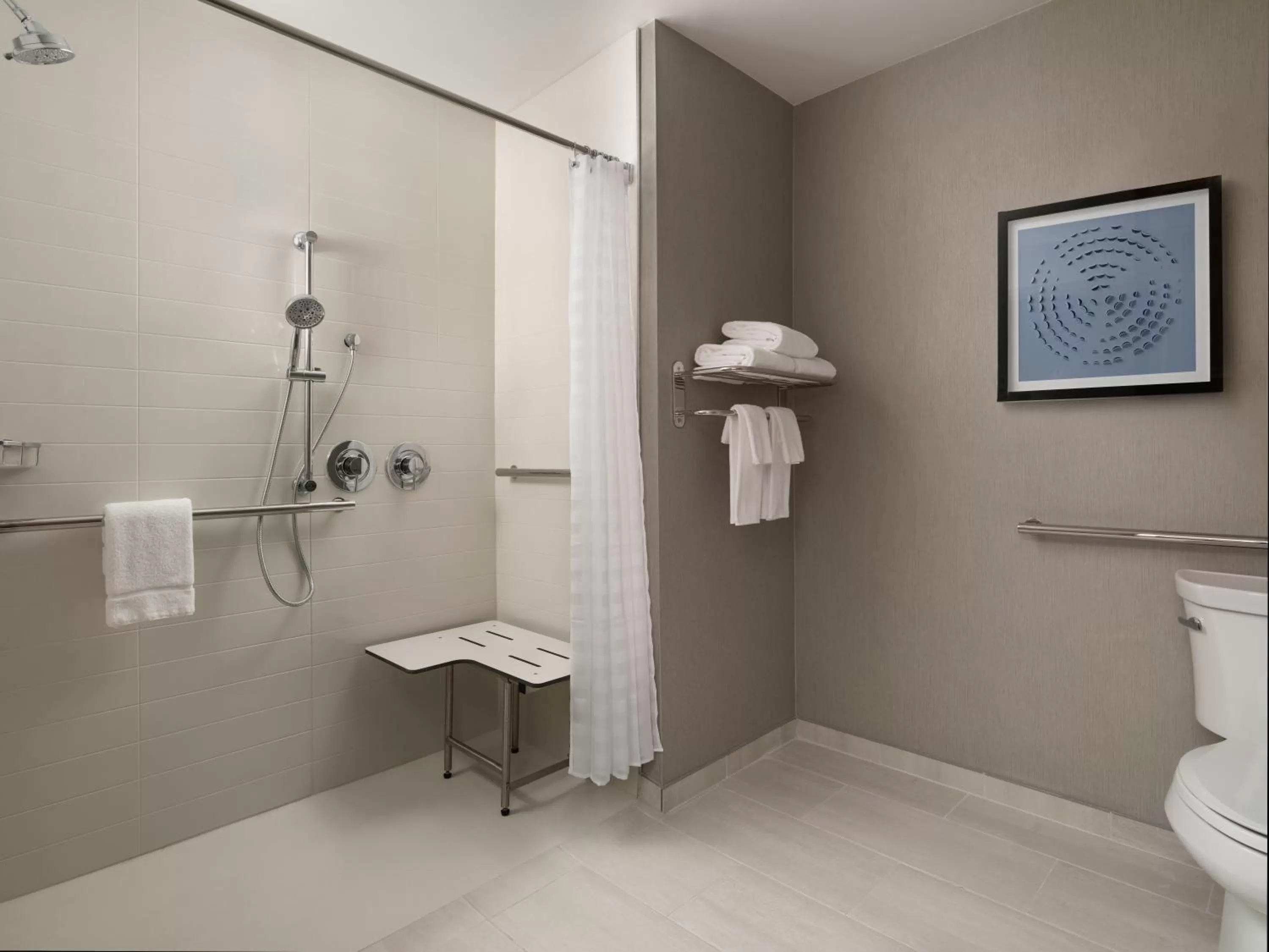 King Suite with Sofa Bed and Roll-In Shower - Disability Access in Hyatt Place Amarillo-West
