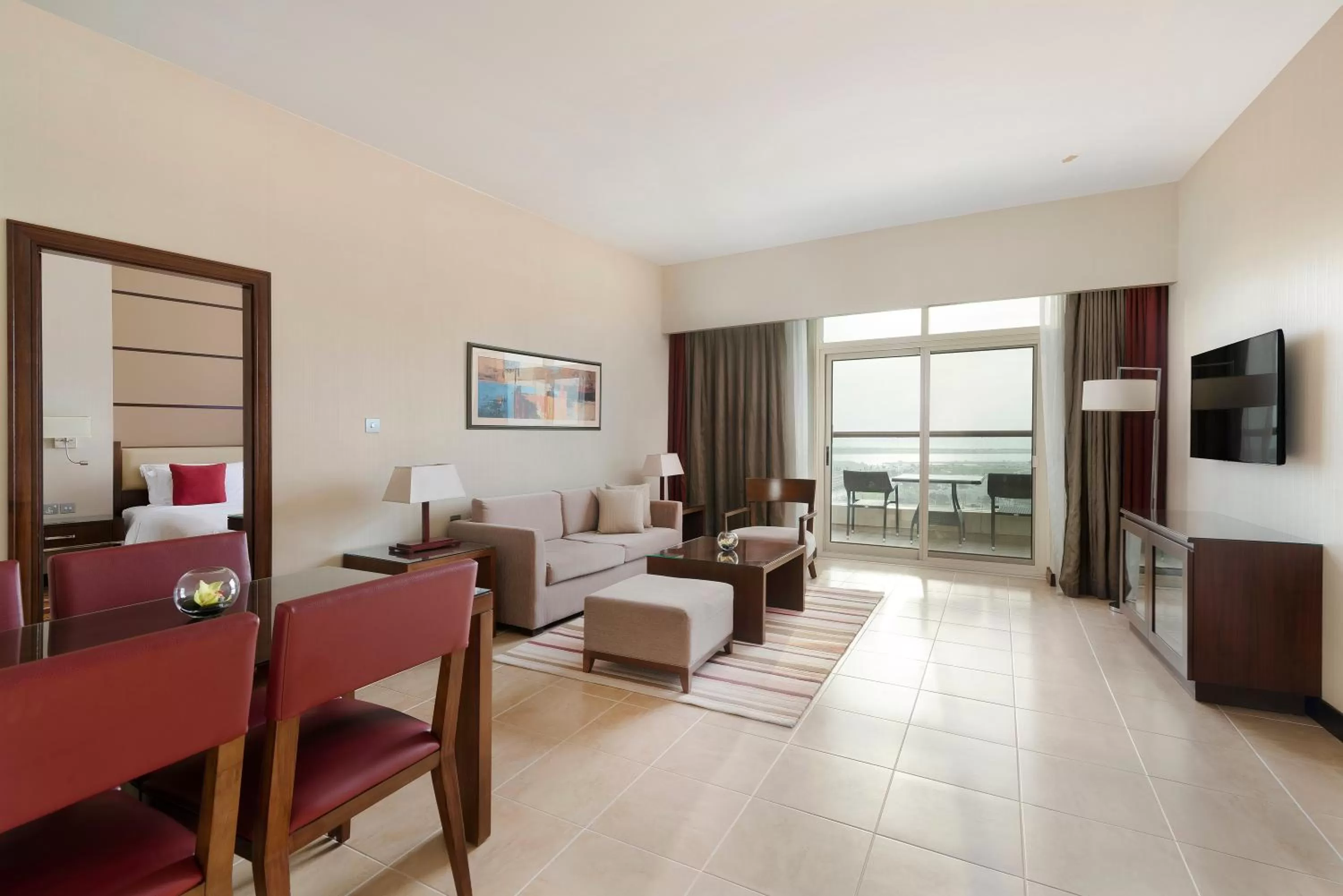 Two Bedroom Apartment with Balcony - single occupancy in Khalidiya Palace Rayhaan by Rotana, Abu Dhabi