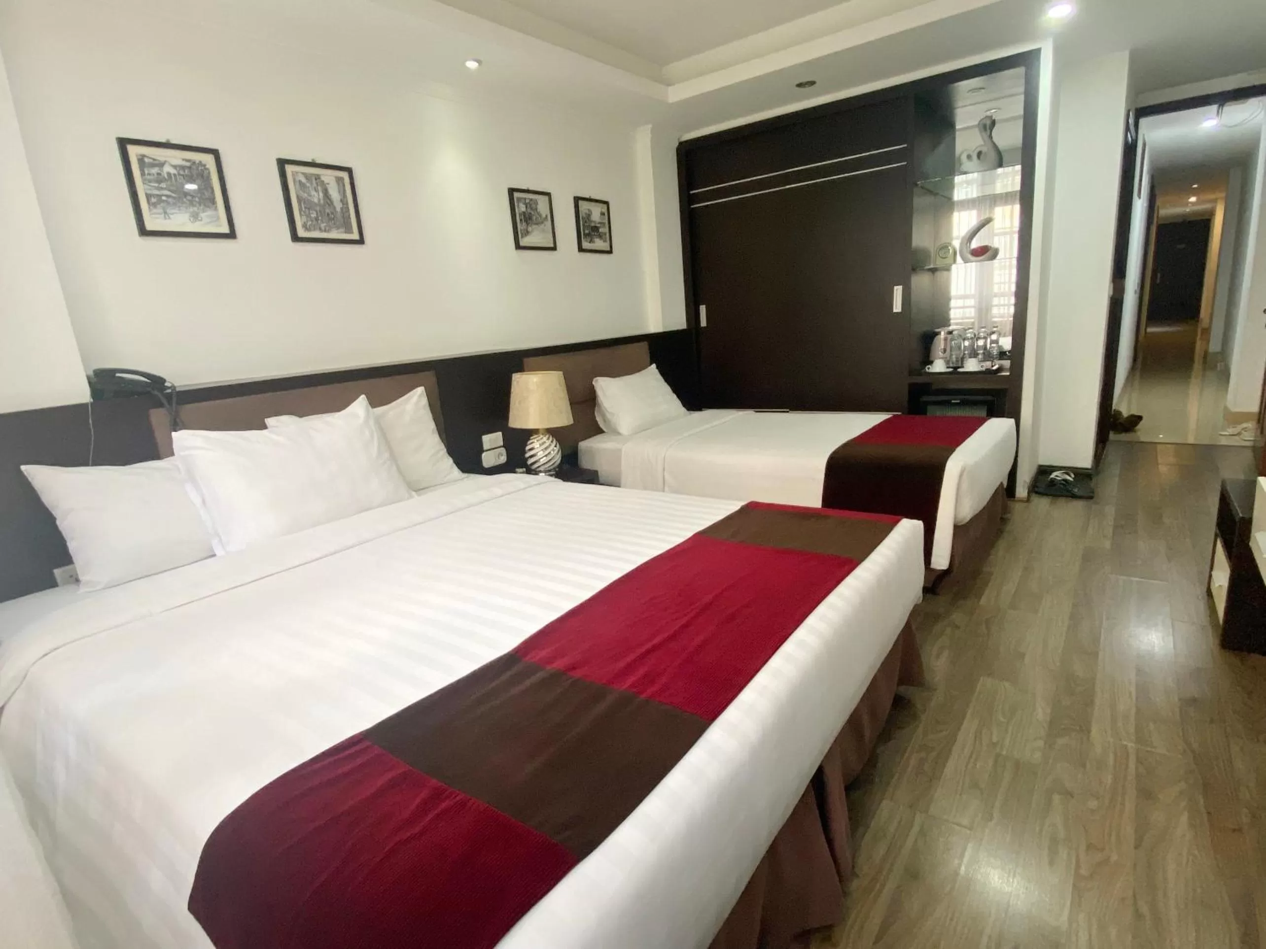 Triple Room with City View in Parklane Central Hanoi Hotel