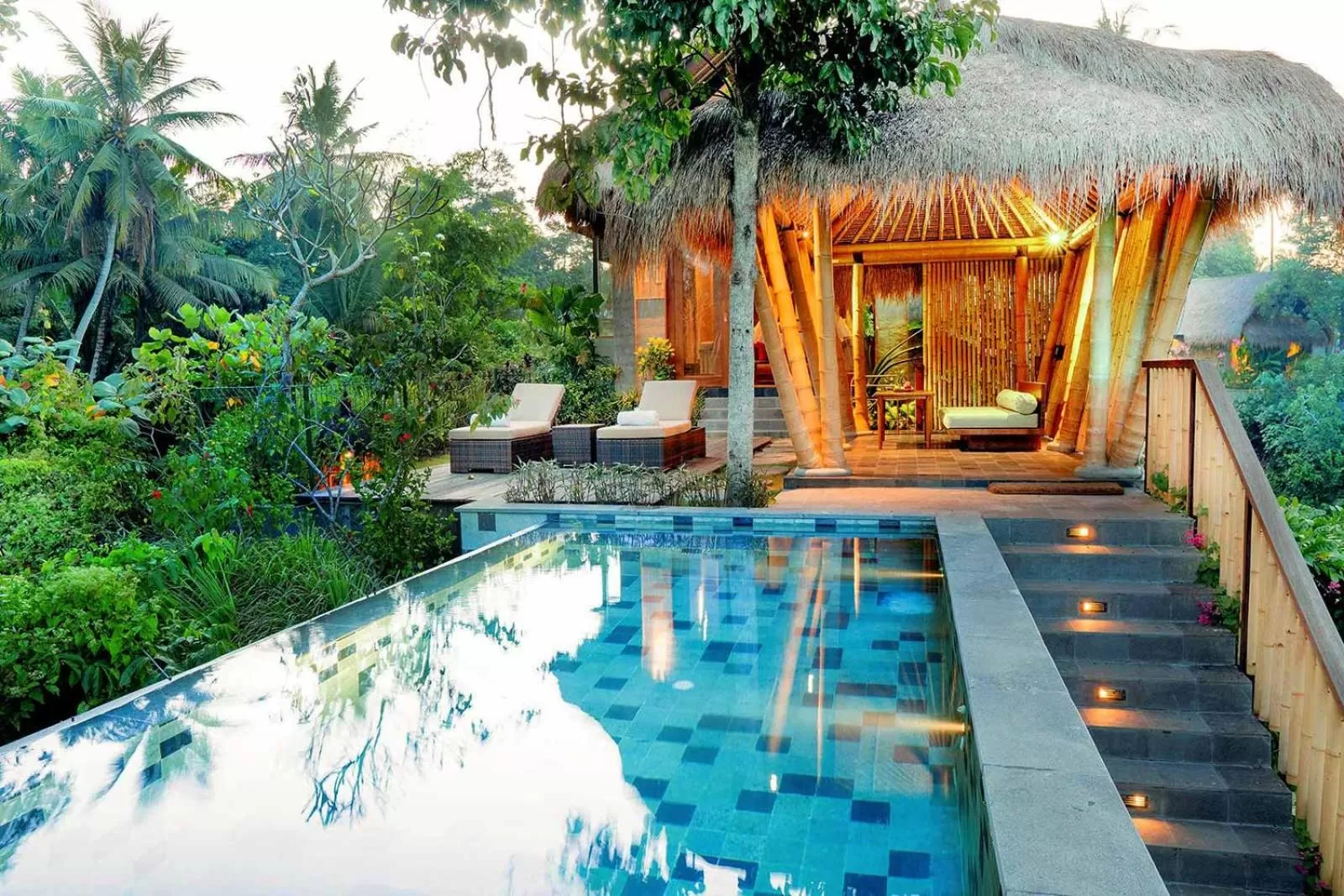 Signature Pool Suite and Meditation Pavilion in Fivelements Retreat Bali, Ubud