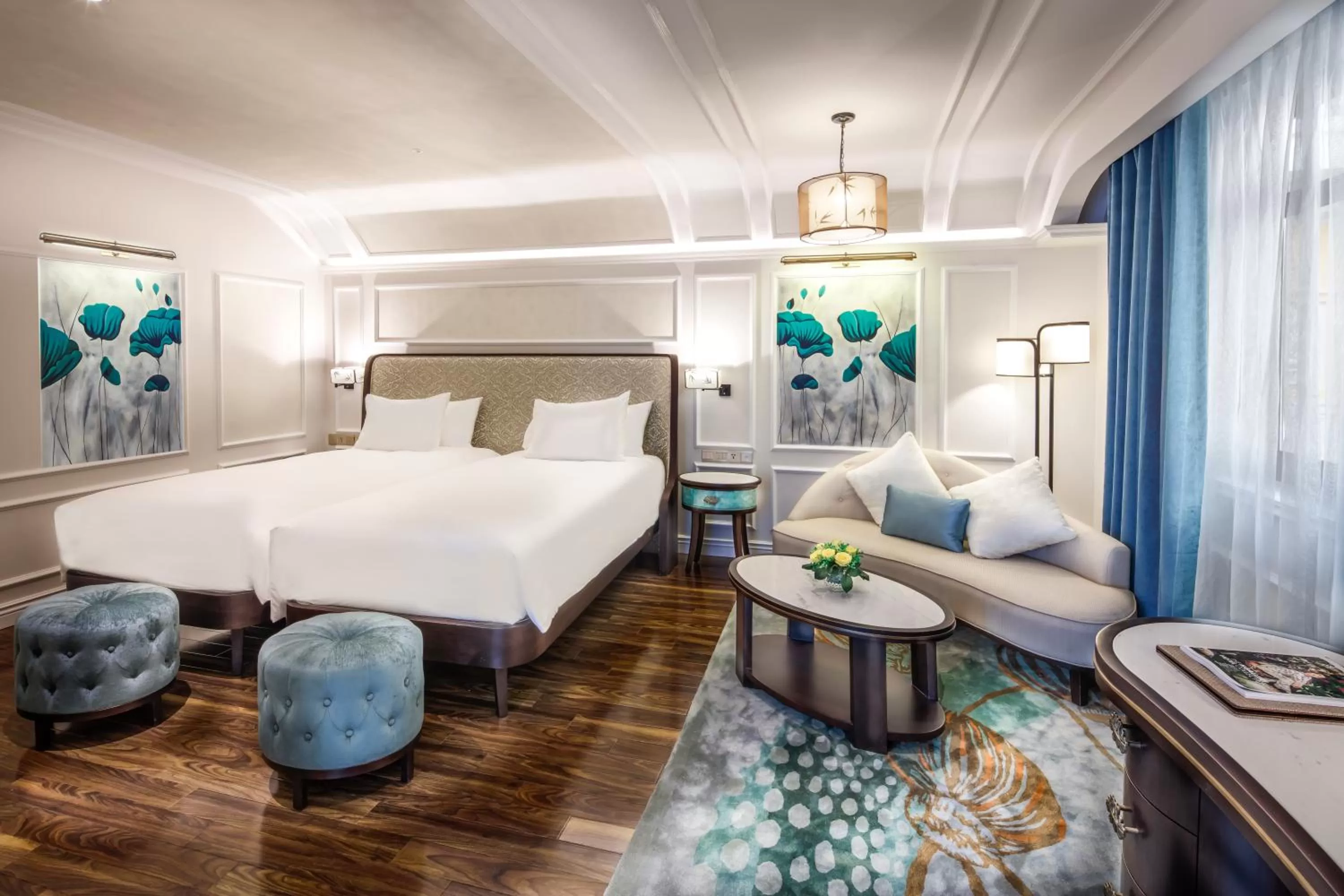 Deluxe Room with Two Single Beds in Hotel Royal Hoi An - MGallery