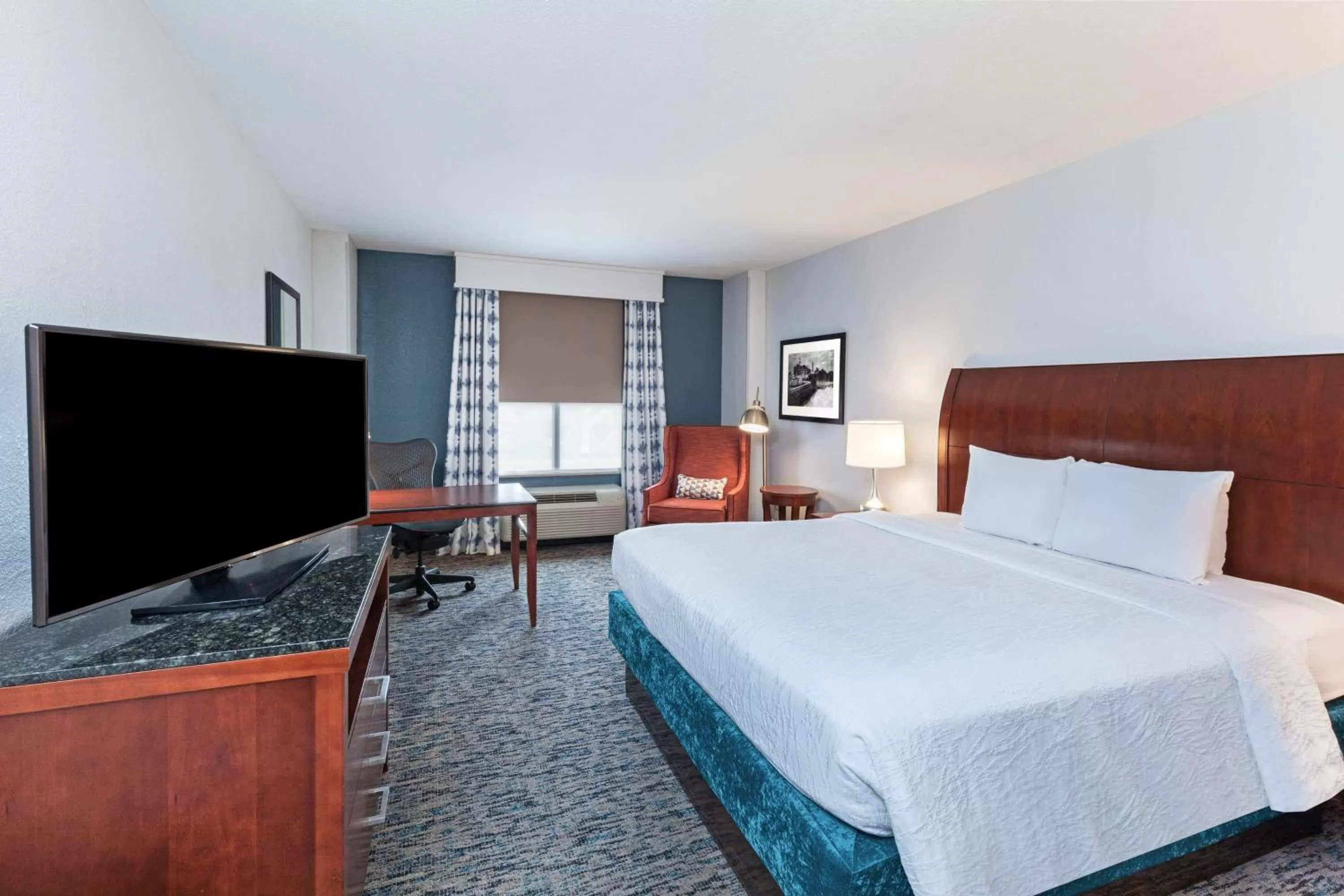 King Room with Roll-In Shower - Mobility/Hearing Accessible in Hilton Garden Inn Houston/Sugar Land
