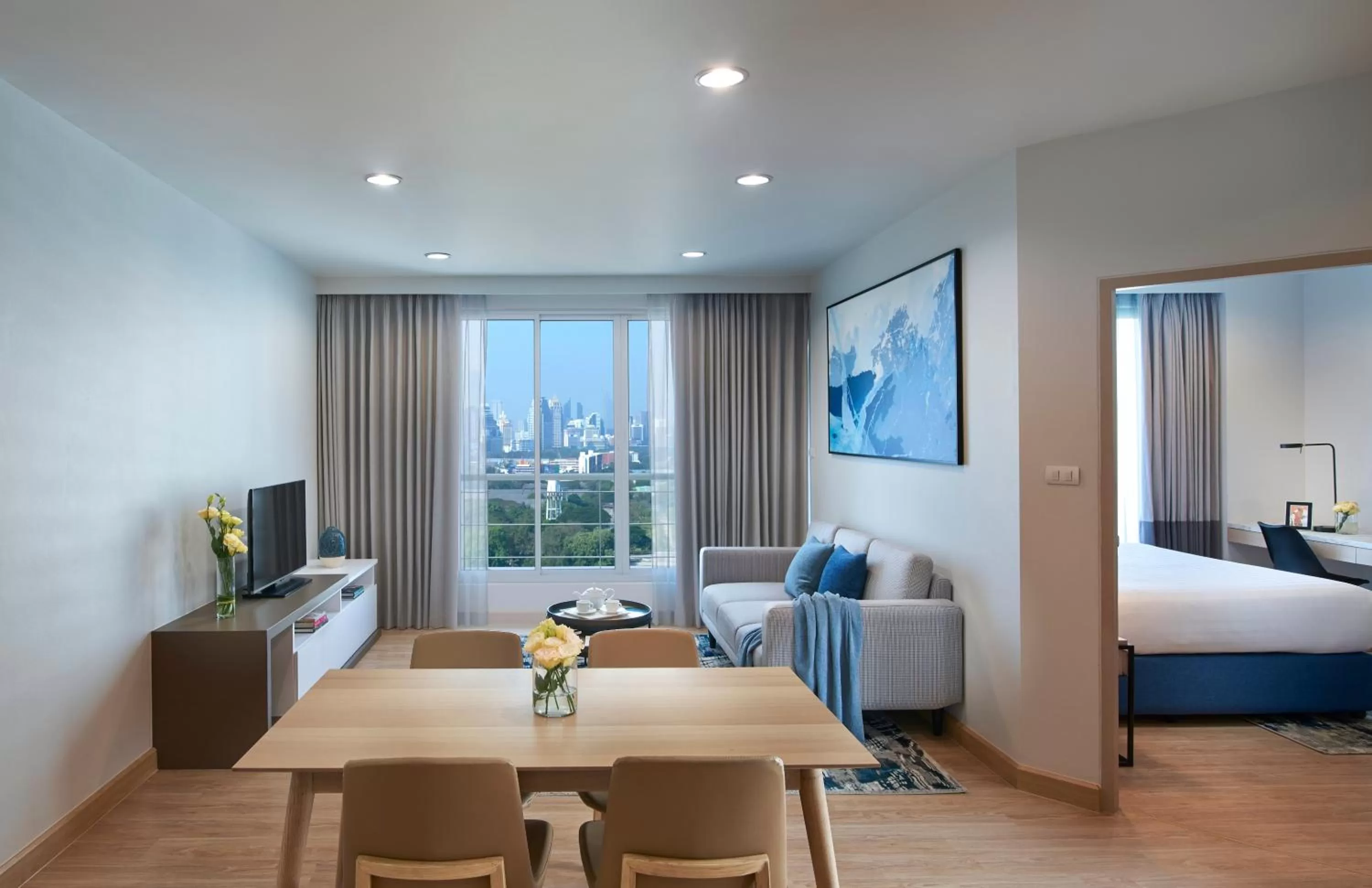 Two Bedroom Lakeview in Shama Lakeview Asoke Bangkok