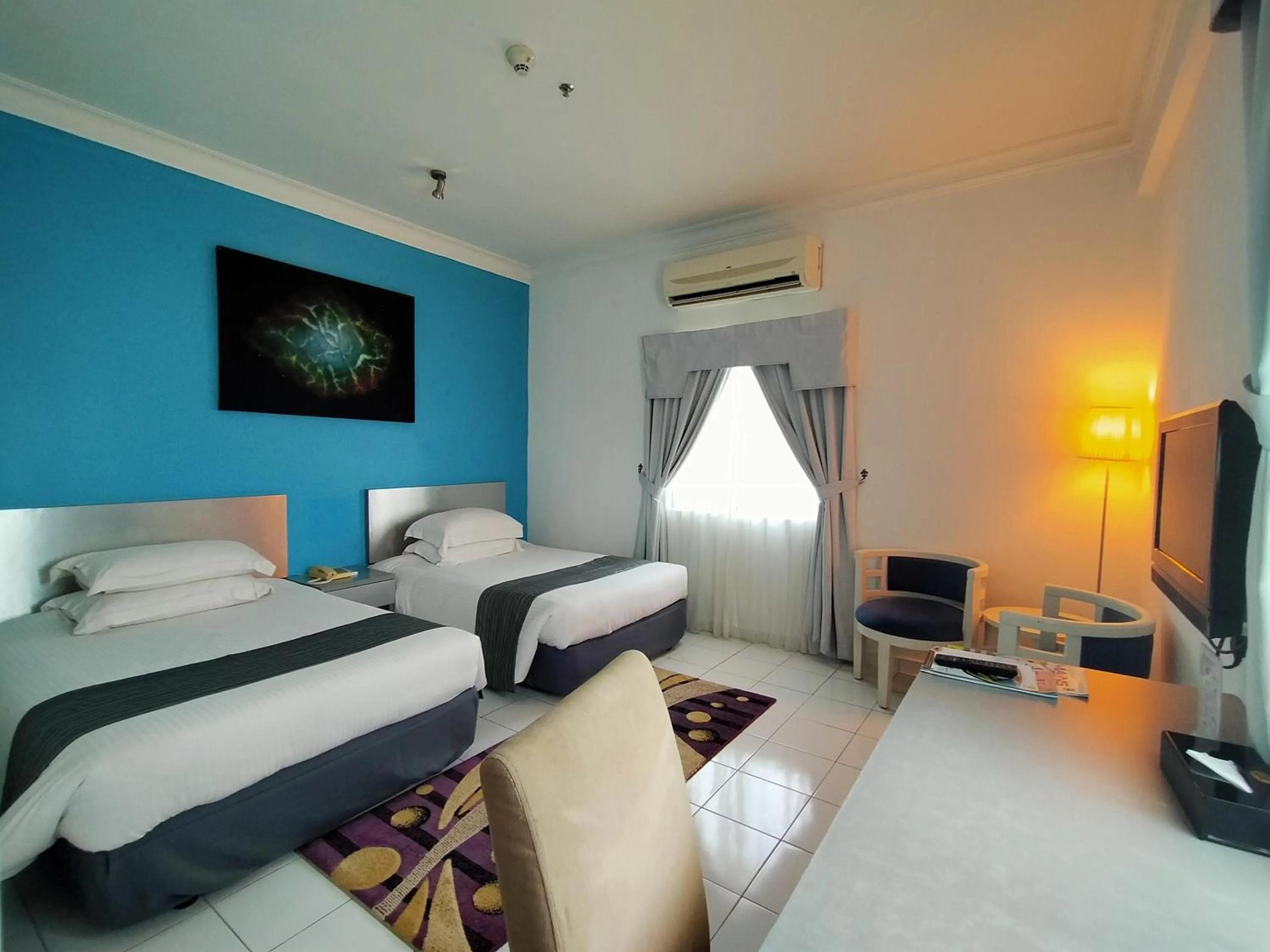 Deluxe Twin Room with Sea View in Klana Beach Resort Port Dickson