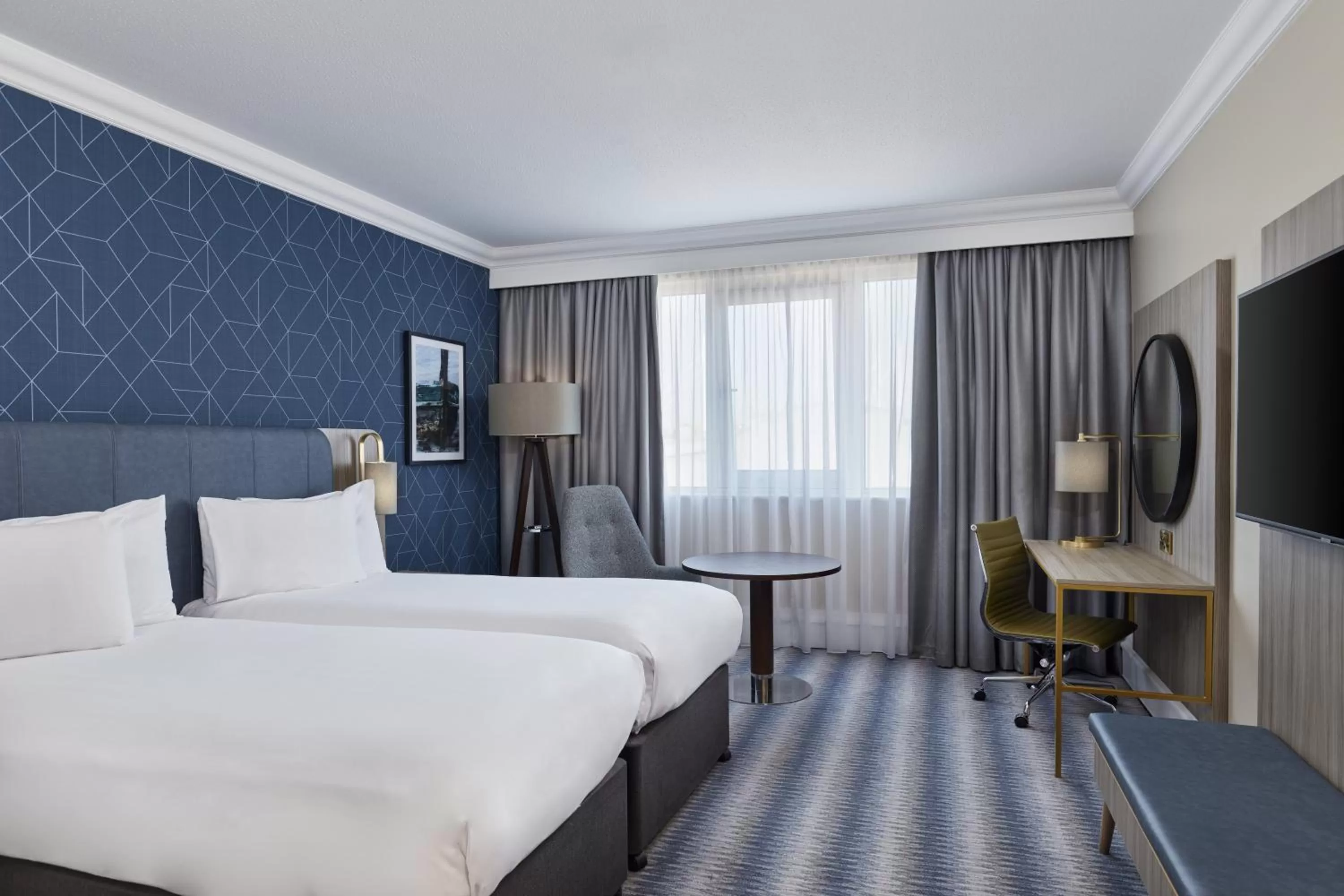 Standard Twin Room in Leonardo Royal Southampton Grand Harbour