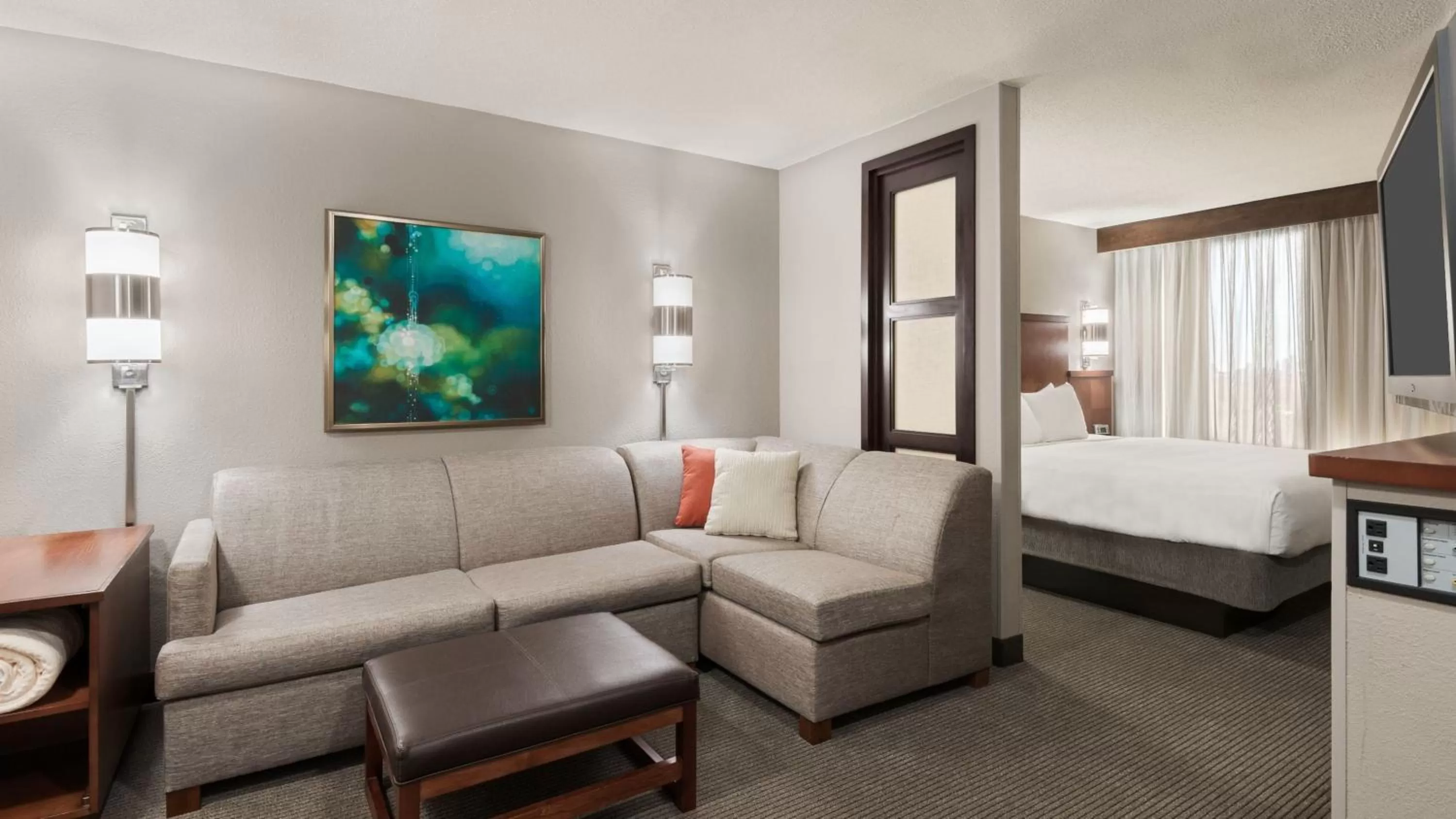 King Room with Sofa Bed - High Floor in Hyatt Place Boston - Medford