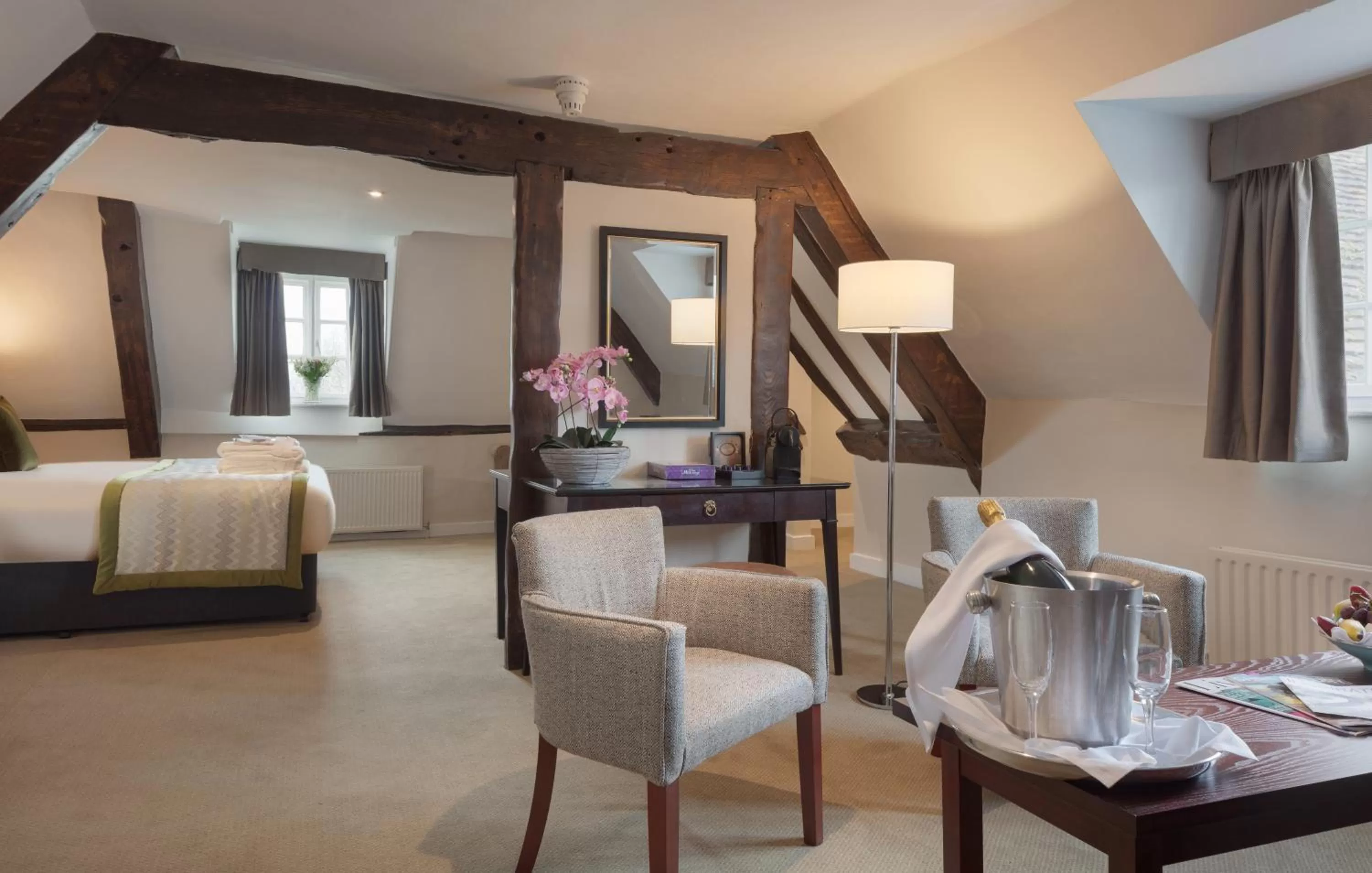 Junior King Suite in Albrighton Hall Hotel and Spa, a member of Radisson Individuals