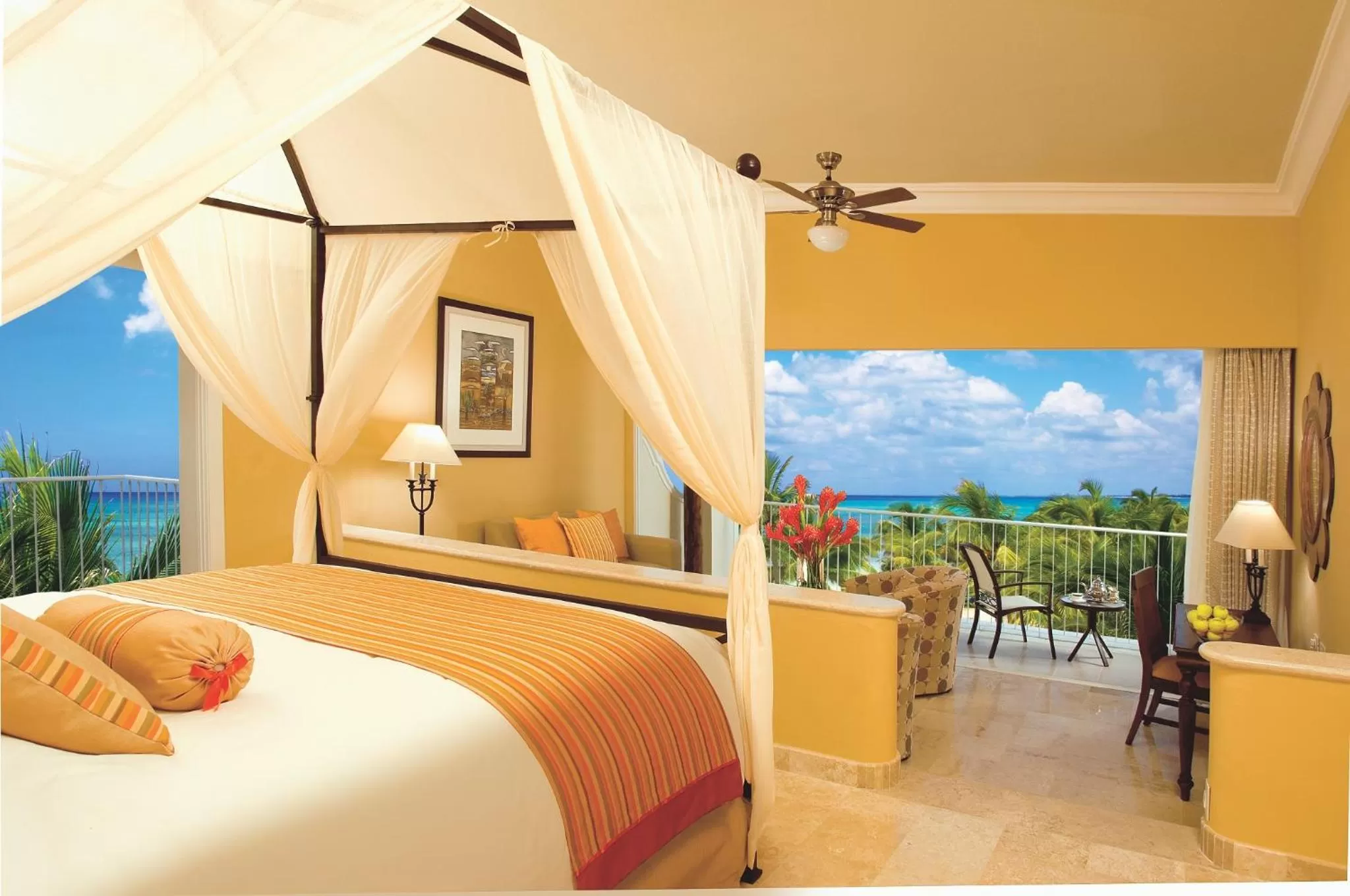 Preferred Club Honeymoon Suite Ocean Front in Dreams Tulum Resort & Spa