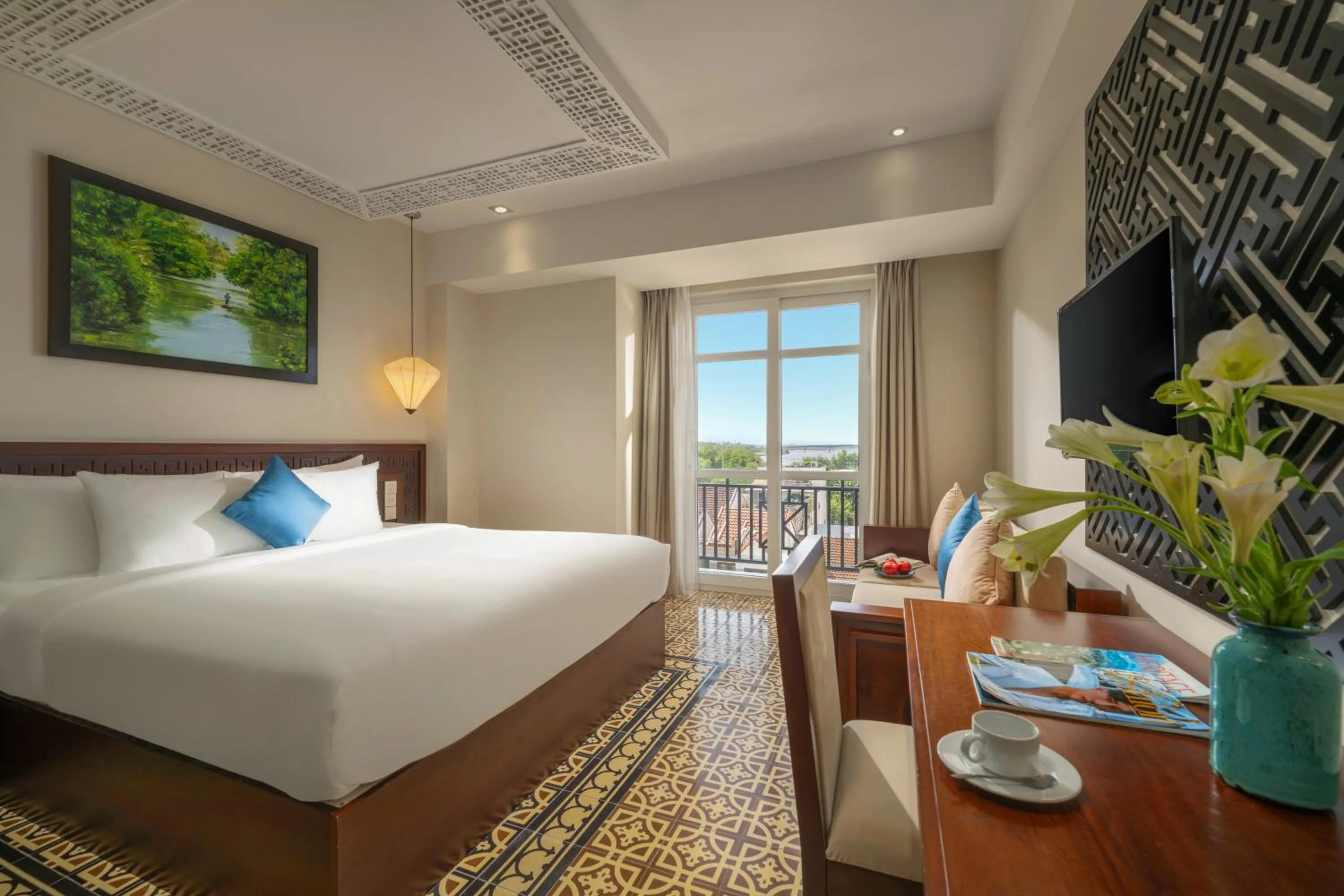 Deluxe Room with City View in Royal Riverside Hoi An Hotel & Spa