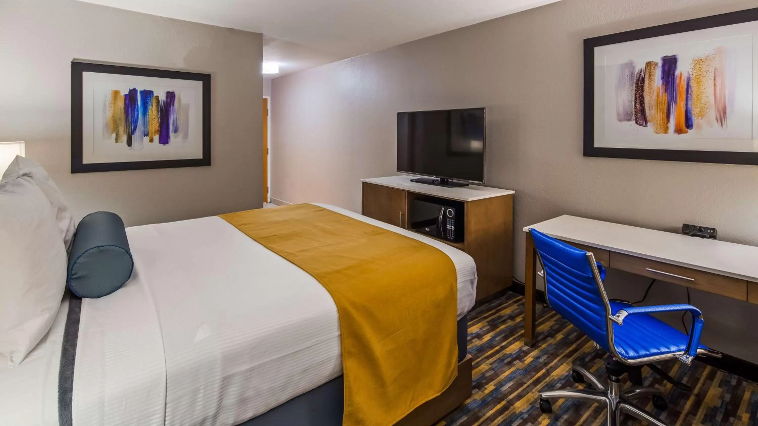 Queen Room with Bath Tub - Disability Access in Best Western DeWitt