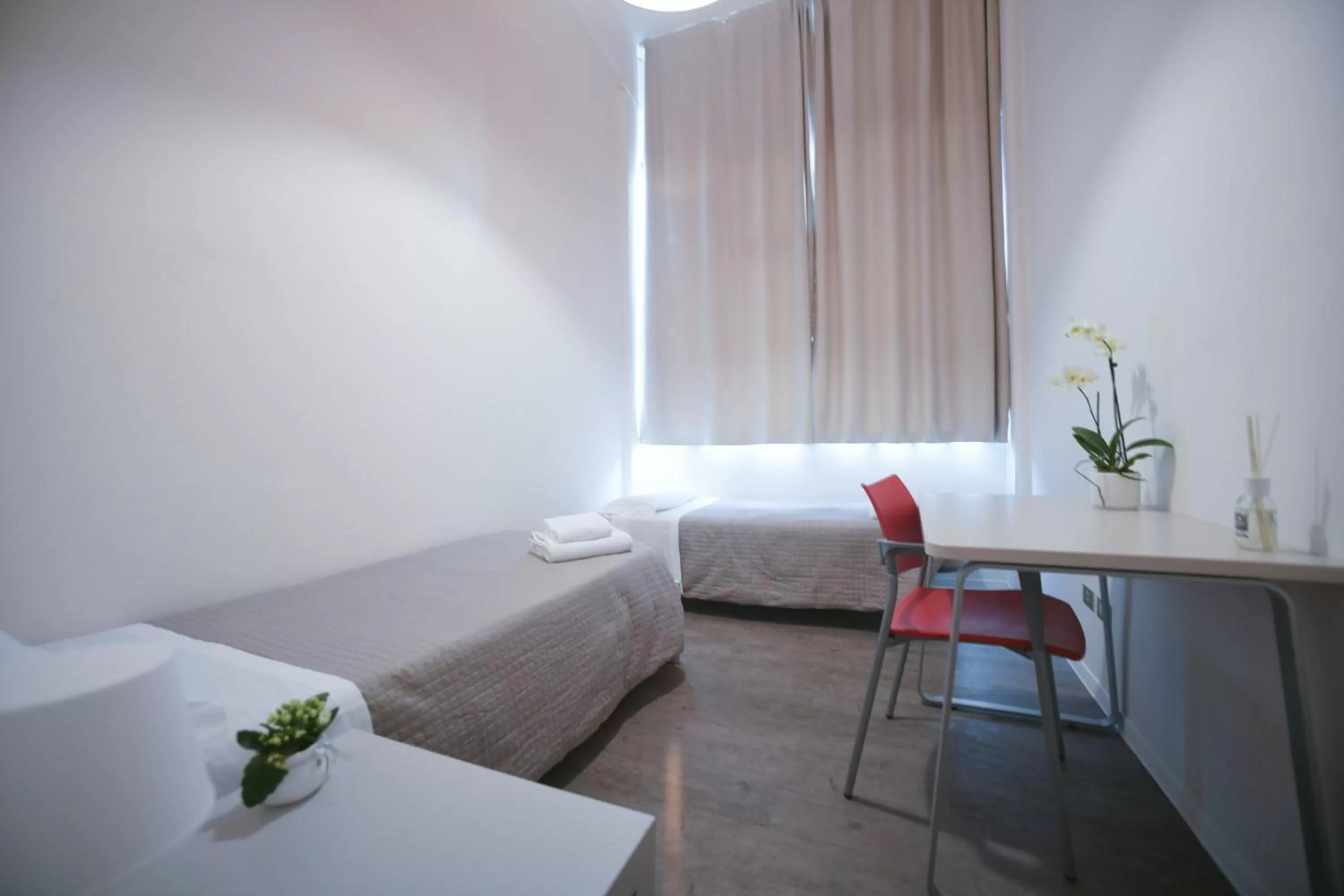 Budget Twin Room in Garden Blue