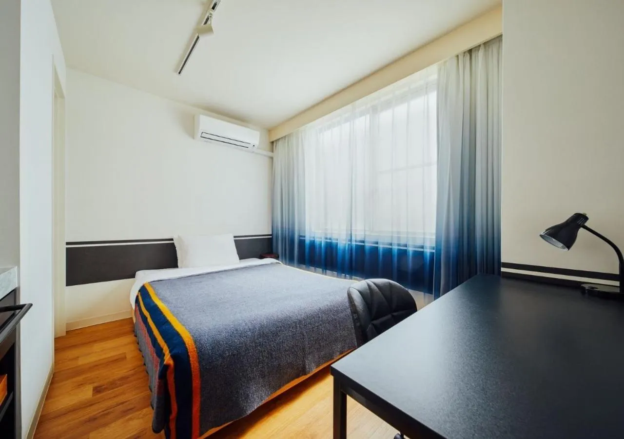 Theater Double Room with Private Shower - single occupancy in Hotel Graphy Nezu