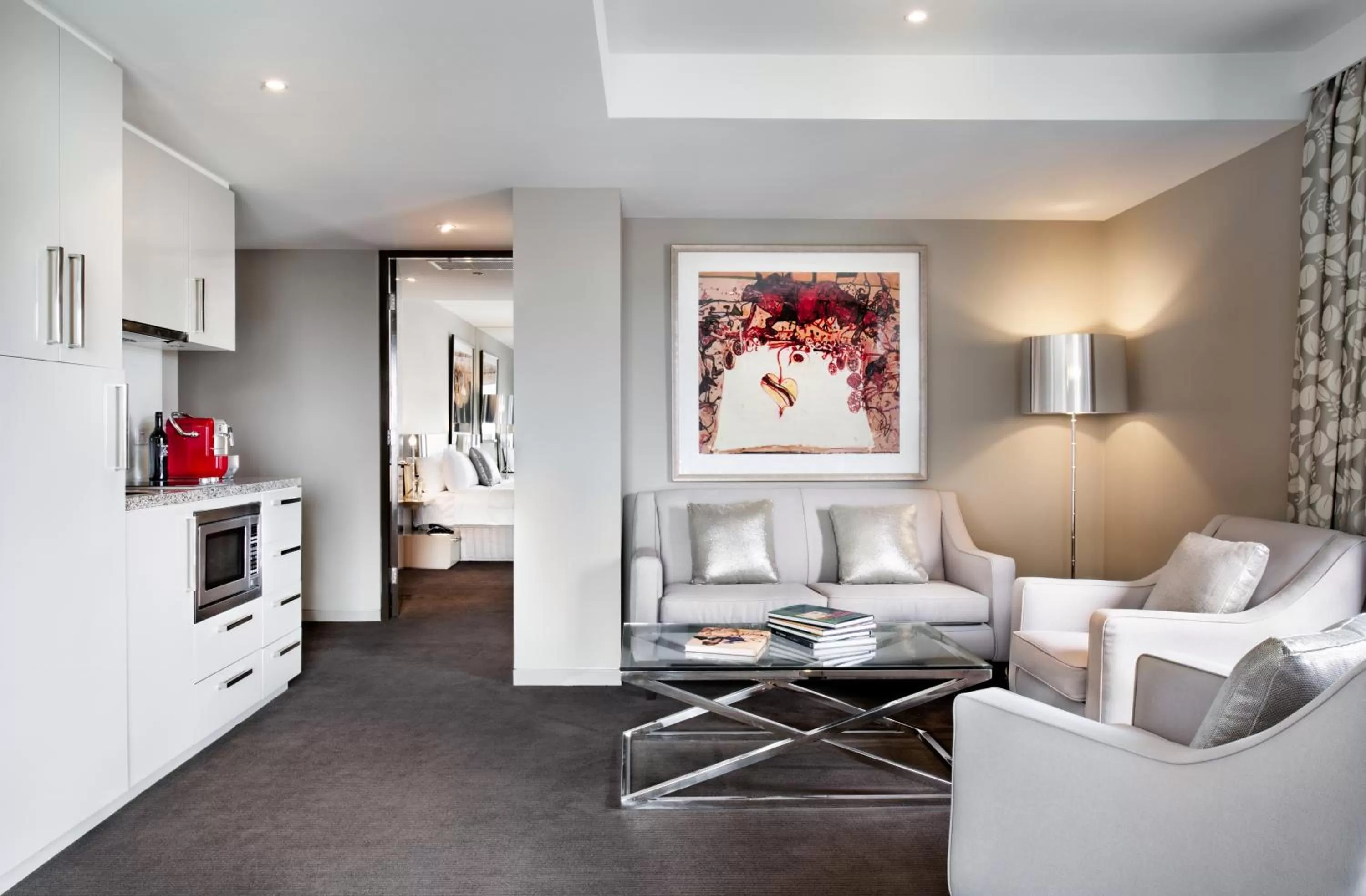 Deluxe Two-Bedroom Suite with Balcony in The Olsen Melbourne Art Series