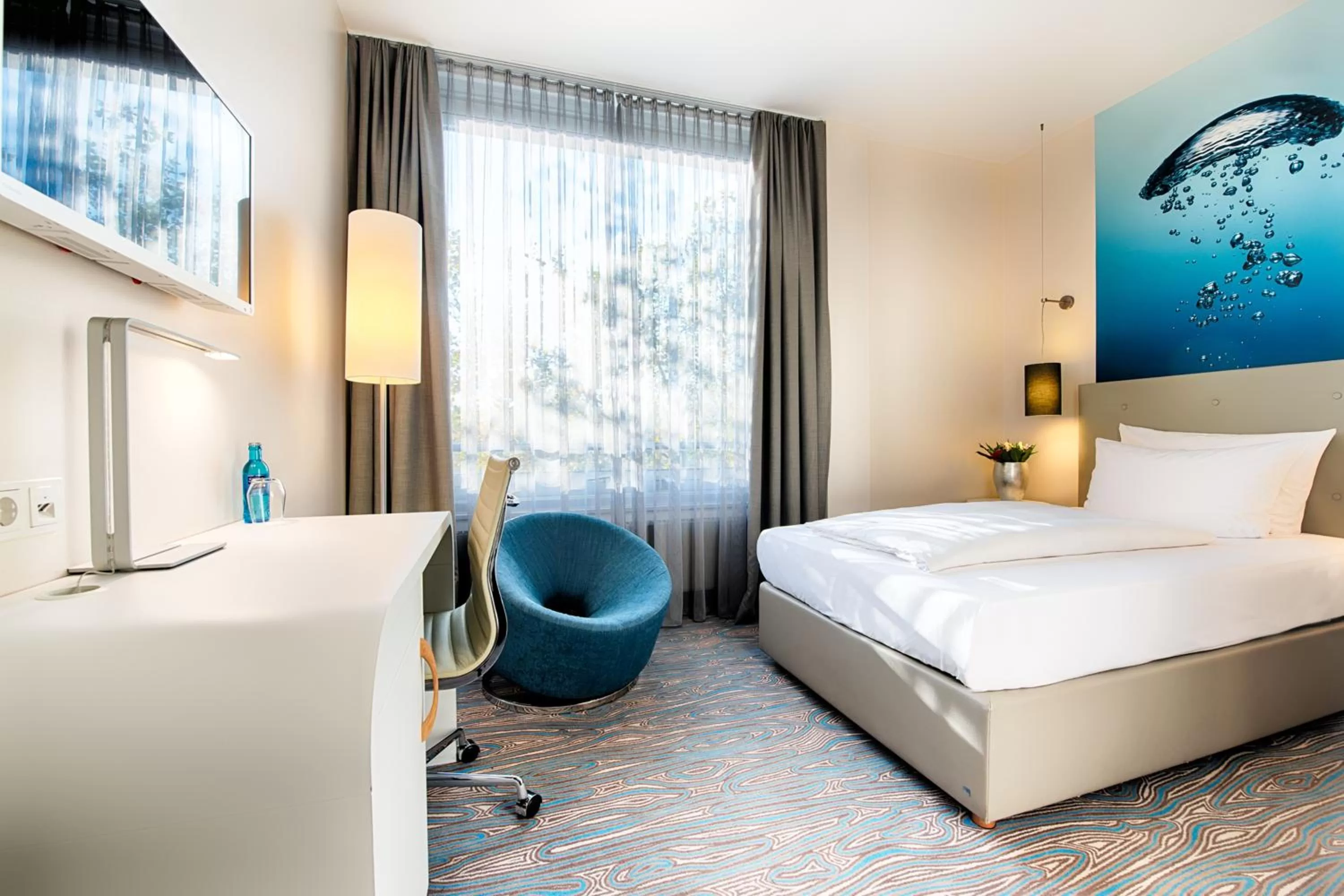 Business Room With French Bed in ACHAT Hotel Bremen City