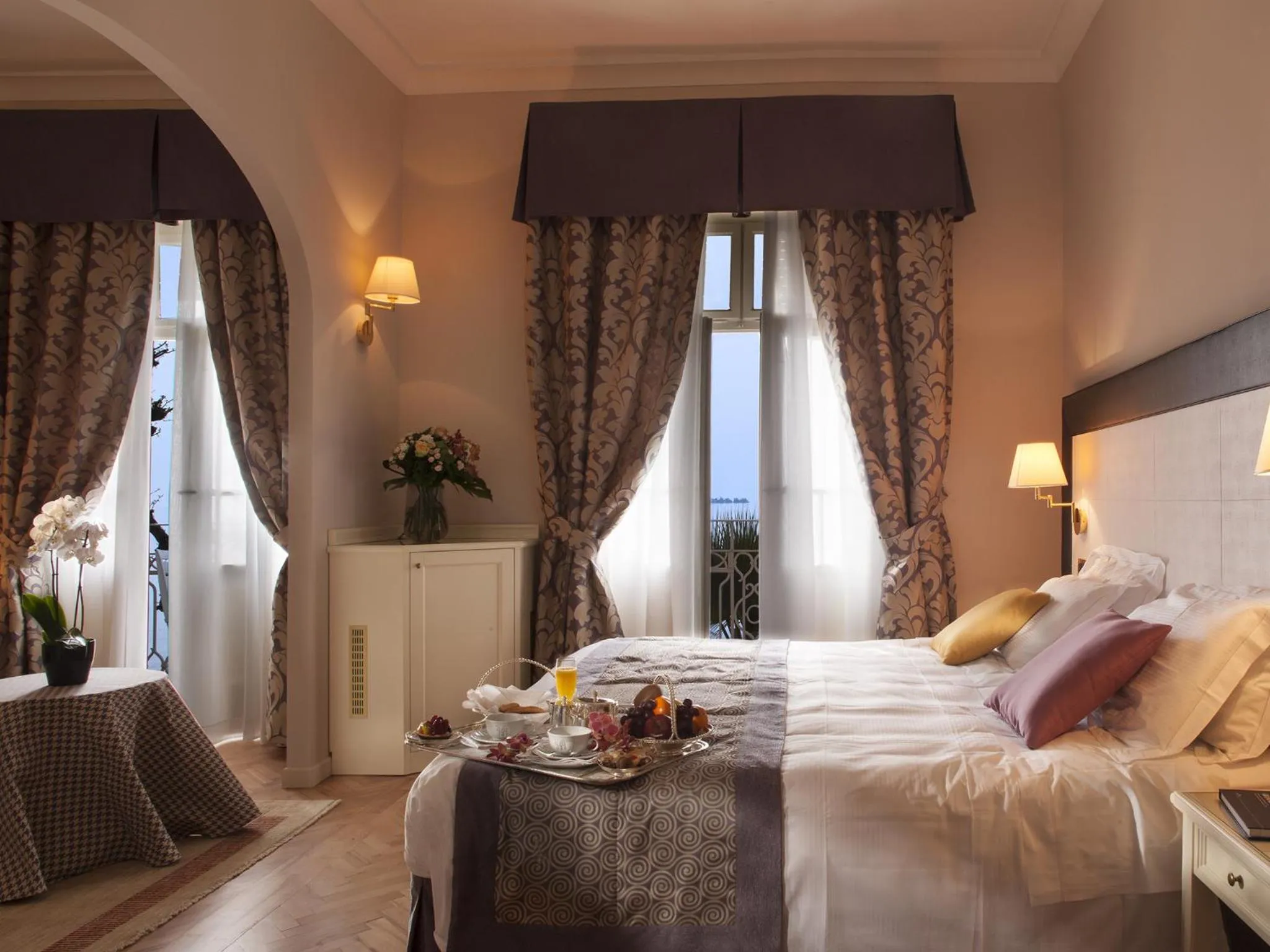 Junior Suite with Balcony and Lake View (2 Adults)  in Grand Hotel Gardone