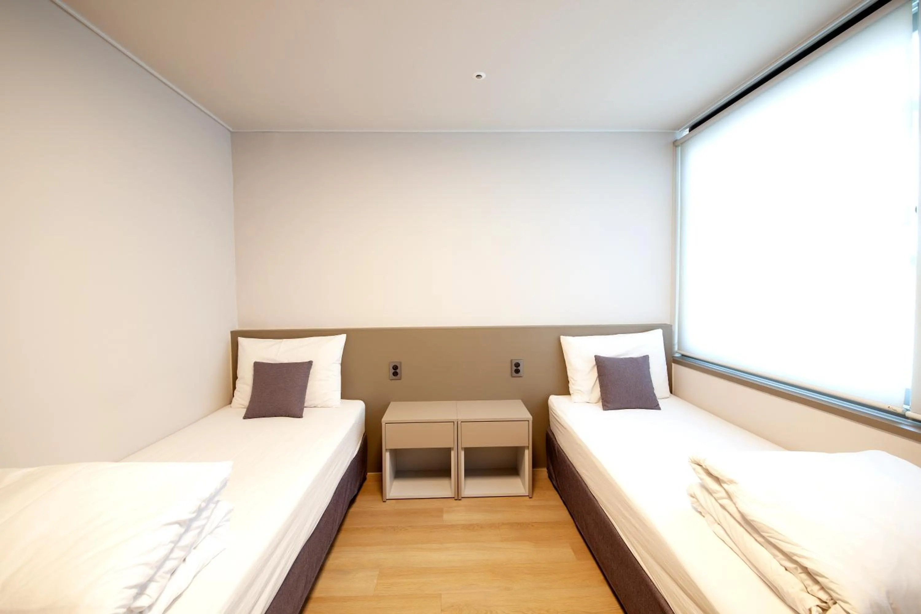 Standard Twin Room in K-Grand Hostel Dongdaemun
