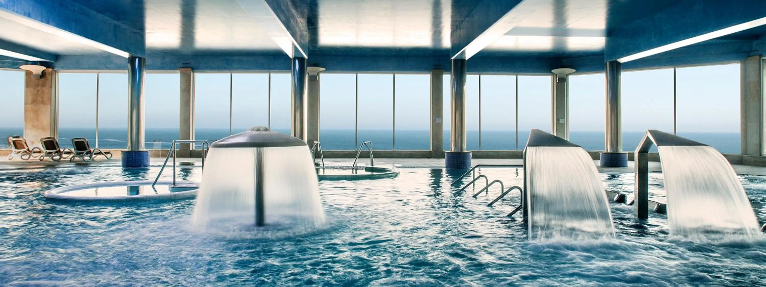 Twin Room with Sea View and Spa Access  - single occupancy in Talaso Atlántico