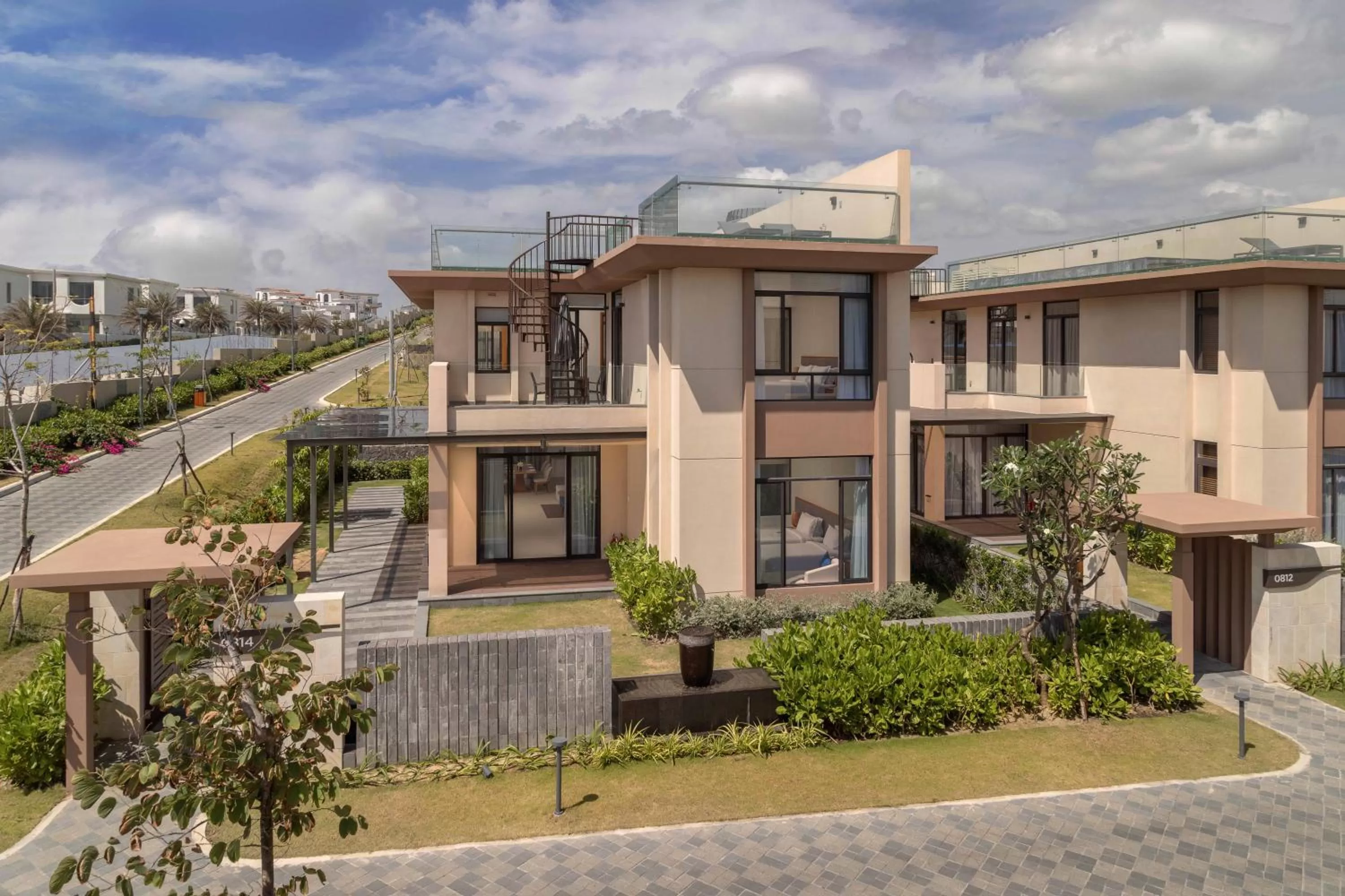 Ocean View Pool Villa in Wyndham Garden Cam Ranh Resort