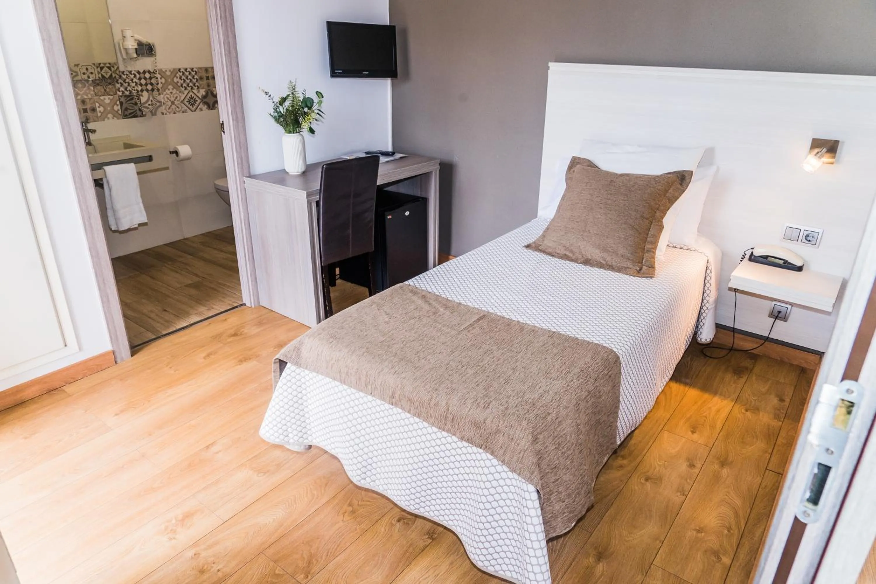 Single Room in Hotel Planas