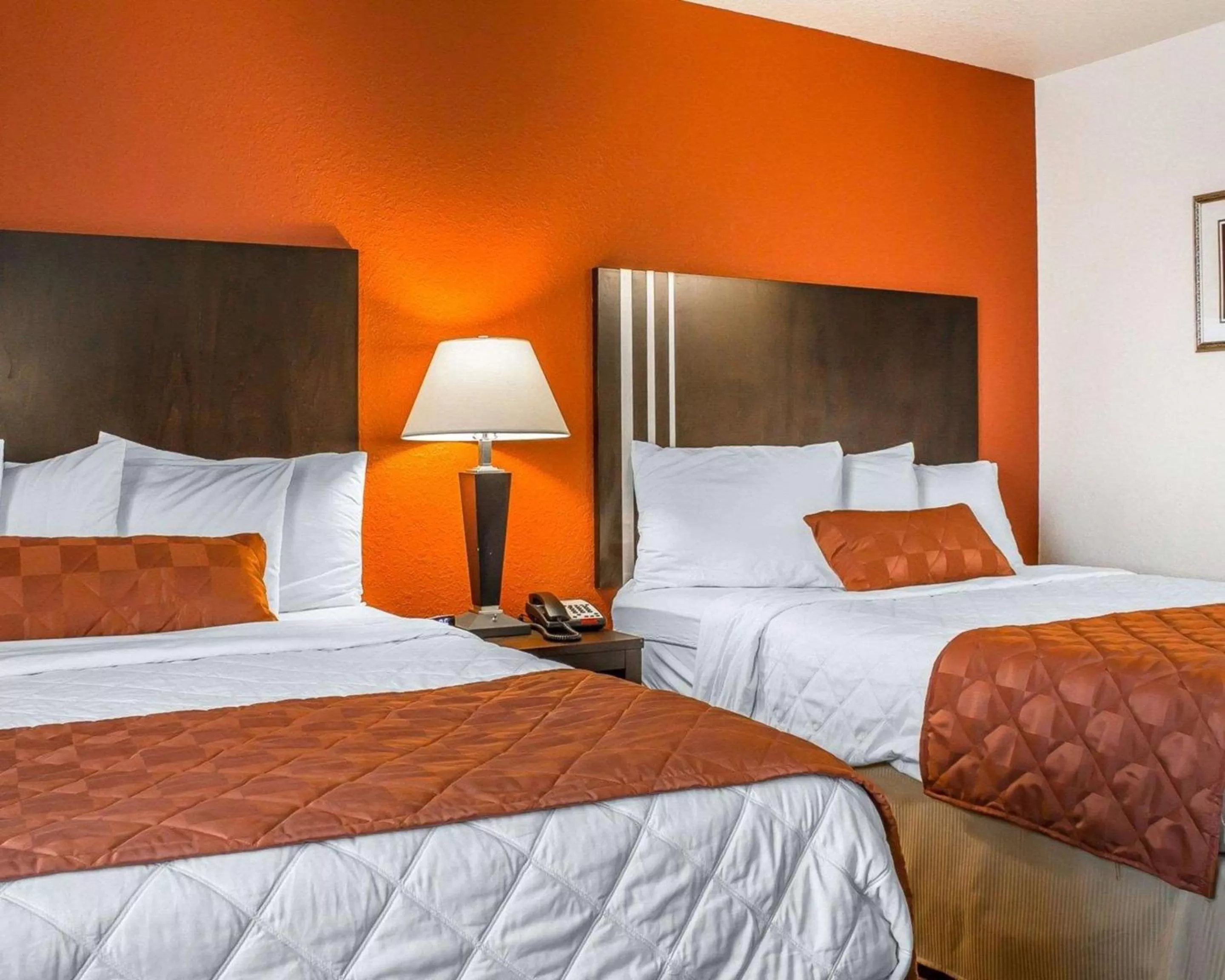 Standard Queen Room with Two Queen Beds - Non-Smoking in Rodeway Inn & Suites near Okoboji Lake