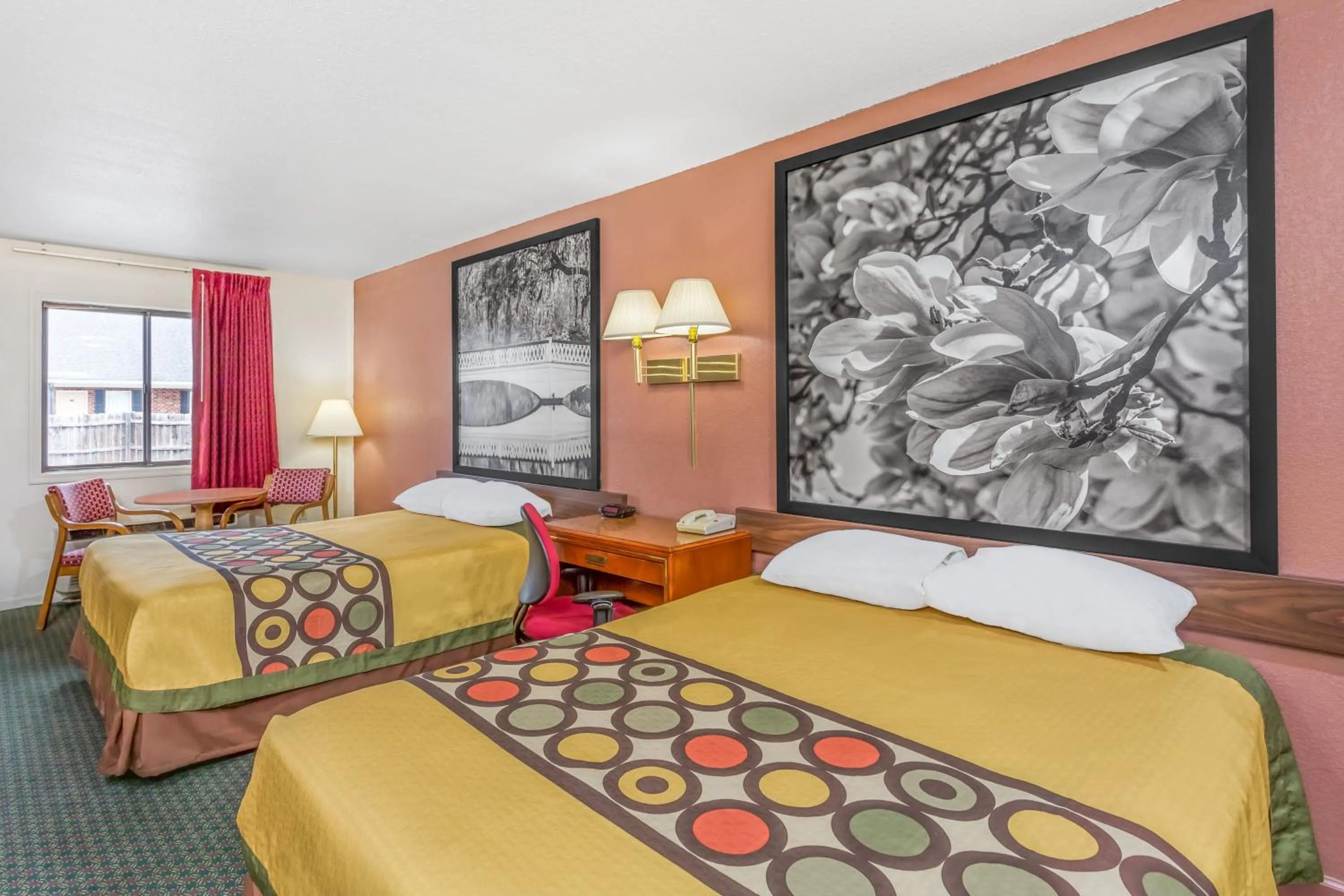 Double Room with Two Double Beds - Mobility Access/Non-Smoking in Super 8 by Wyndham Santee