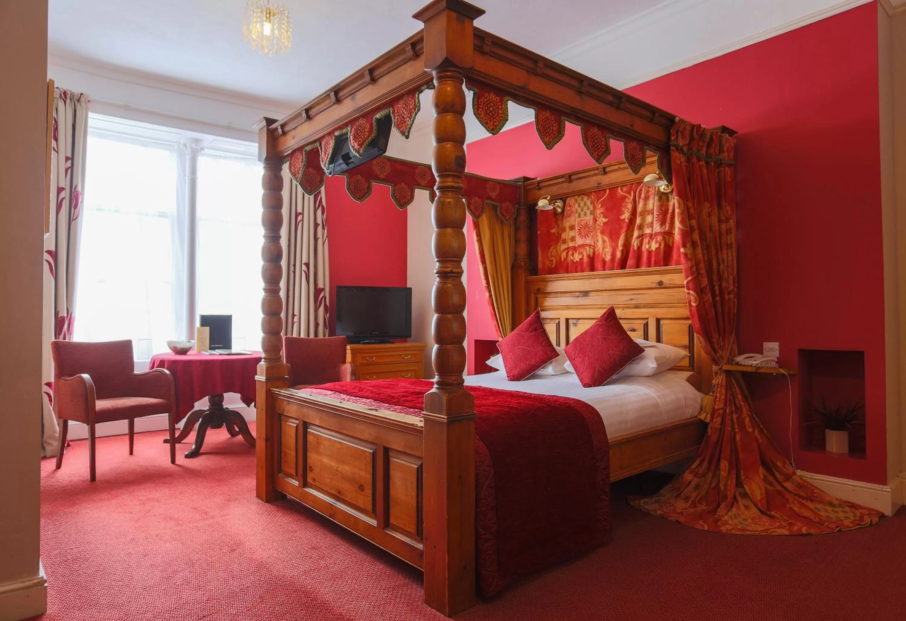 Double Room with Four Poster Bed in Royal Exeter Hotel