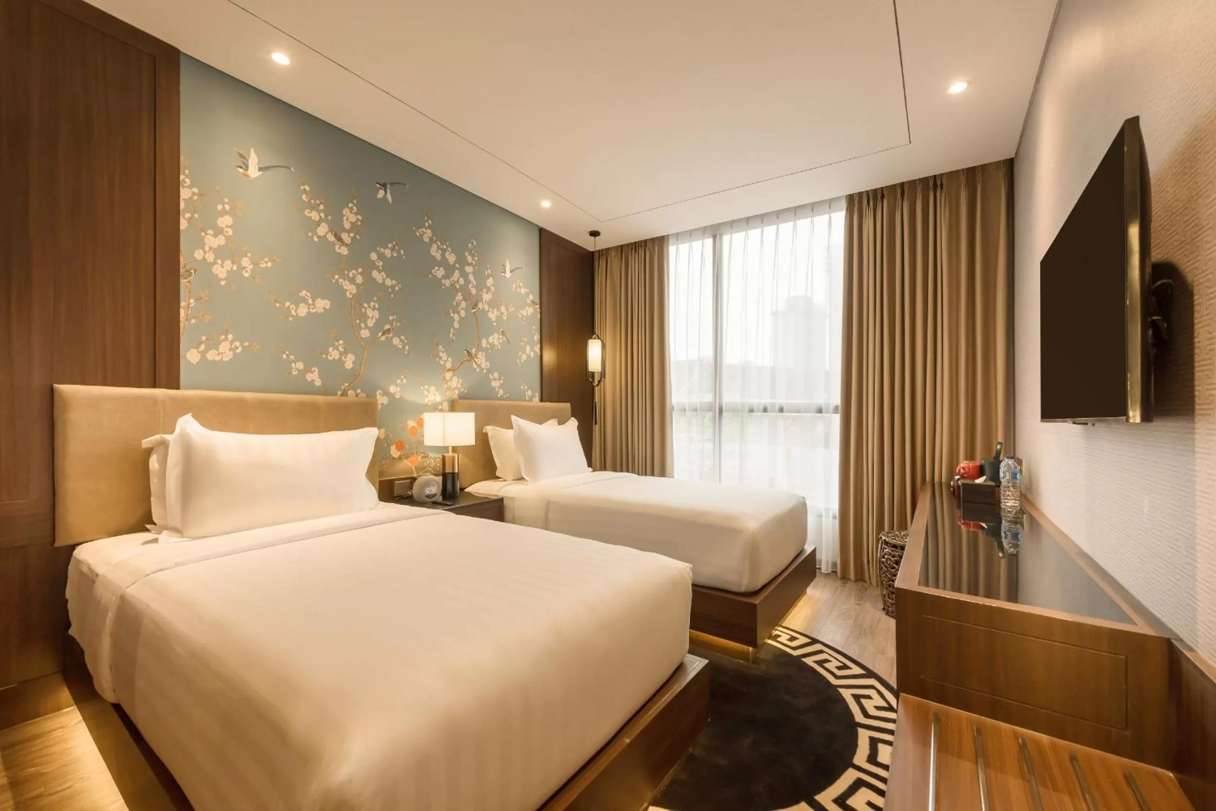 Deluxe View Twin Room in Ashley Tang Menteng Jakarta