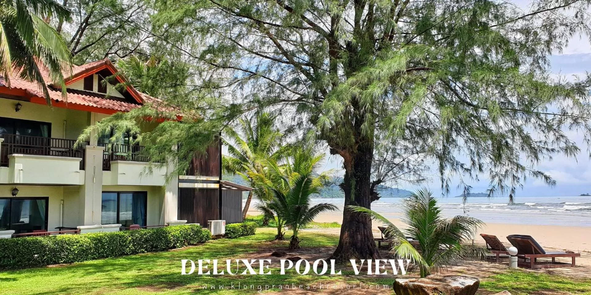 Deluxe Double Room with Pool View in Klong Prao Resort