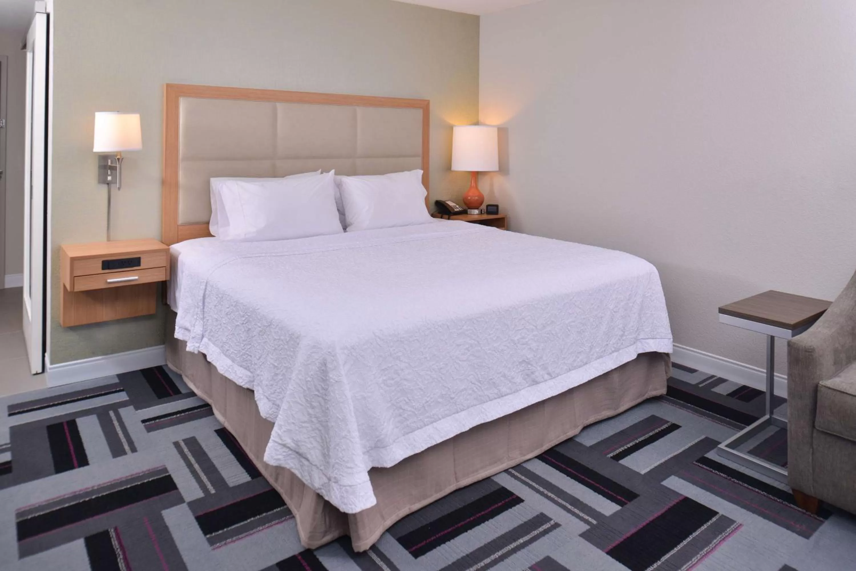 King Room with Sofa Bed - Hearing Accessible/Non-Smoking in Hampton Inn and Suites Ames, IA