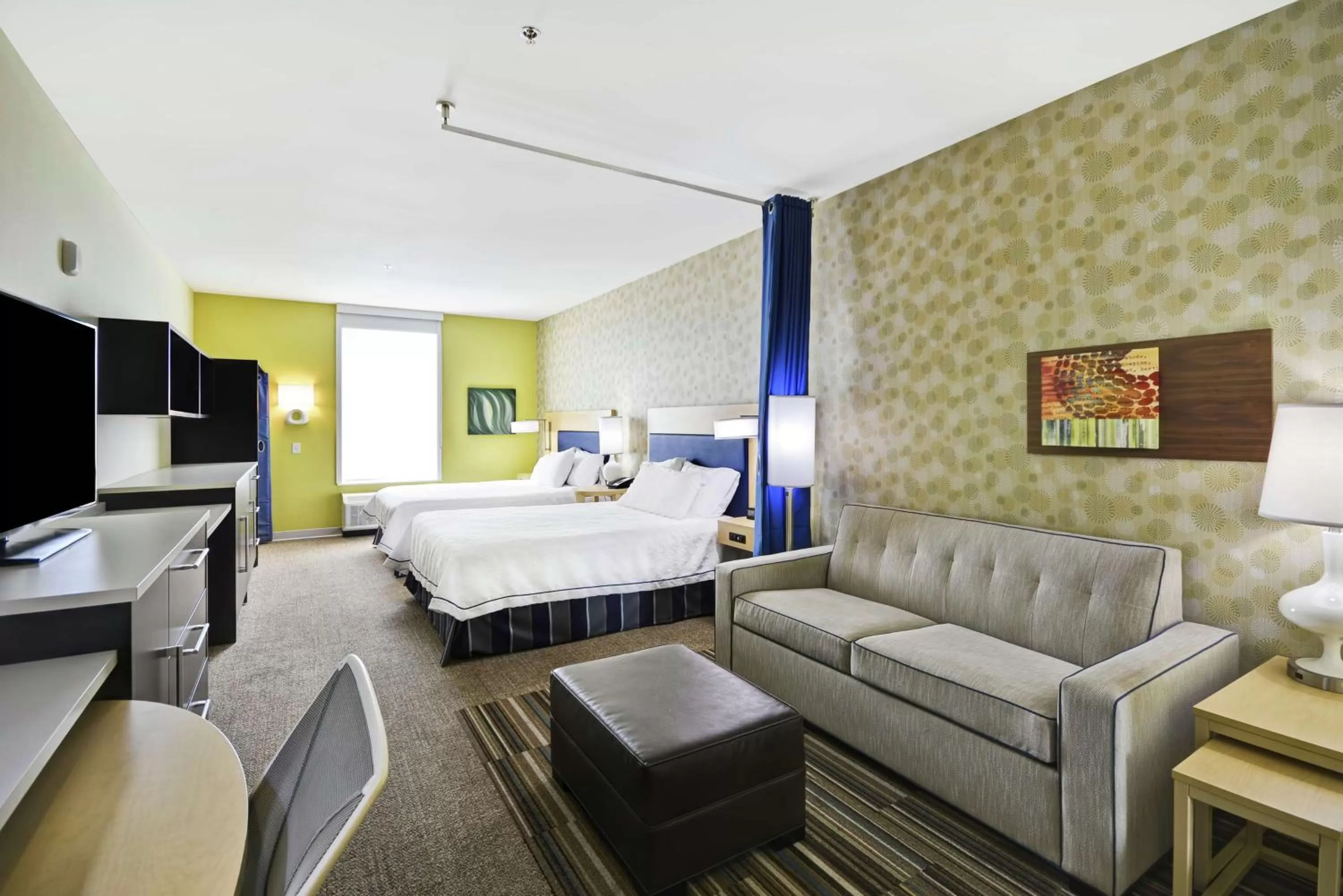 Queen Studio with Two Queen Beds - Non-Smoking in Home2 Suites by Hilton Brownsville