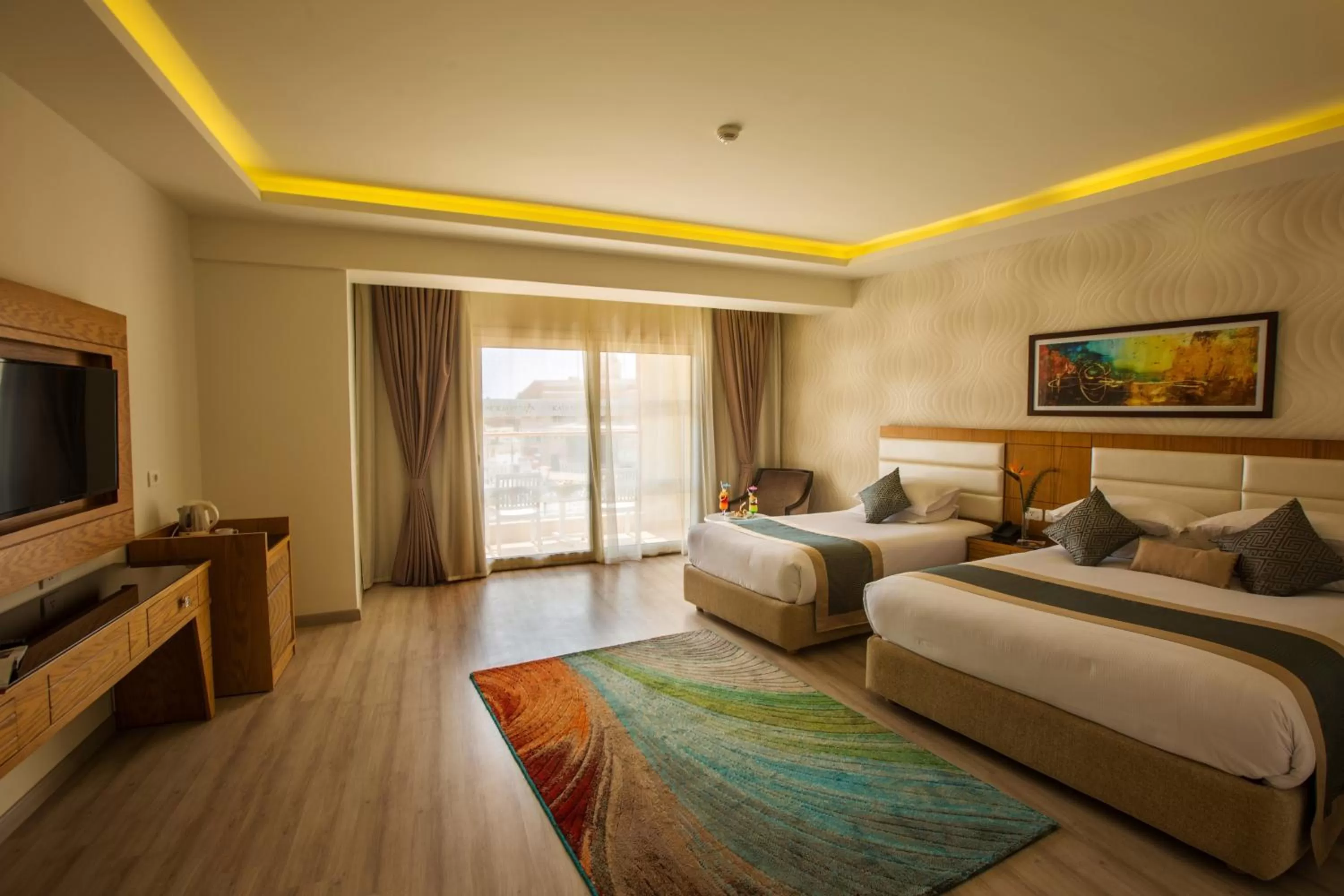 Deluxe Room with Aqua Park View in Pickalbatros Aqua Blu Sharm El Sheikh