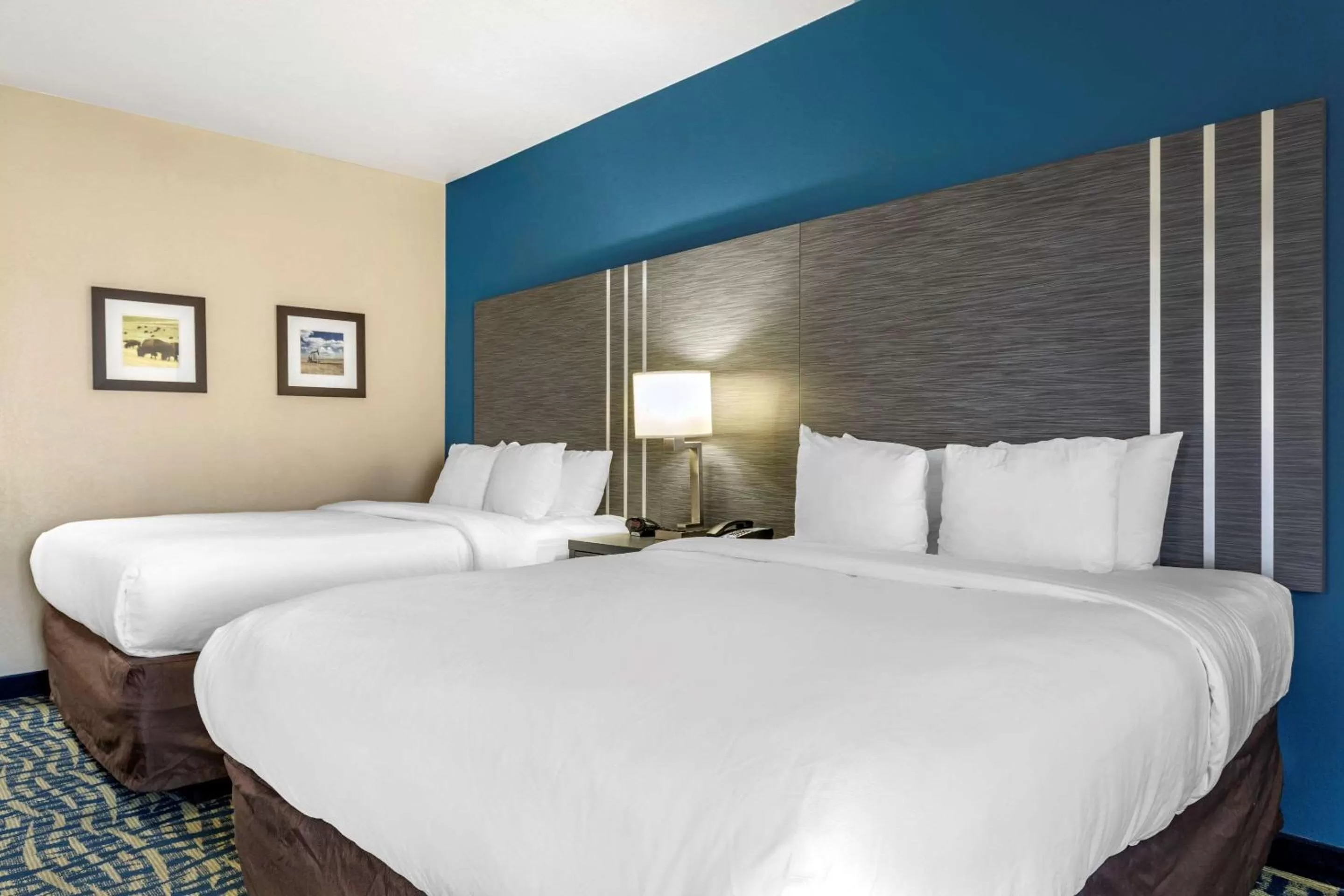 Queen Suite with Two Queen Beds - Non-Smoking in Comfort Inn & Suites Pauls Valley - City Lake