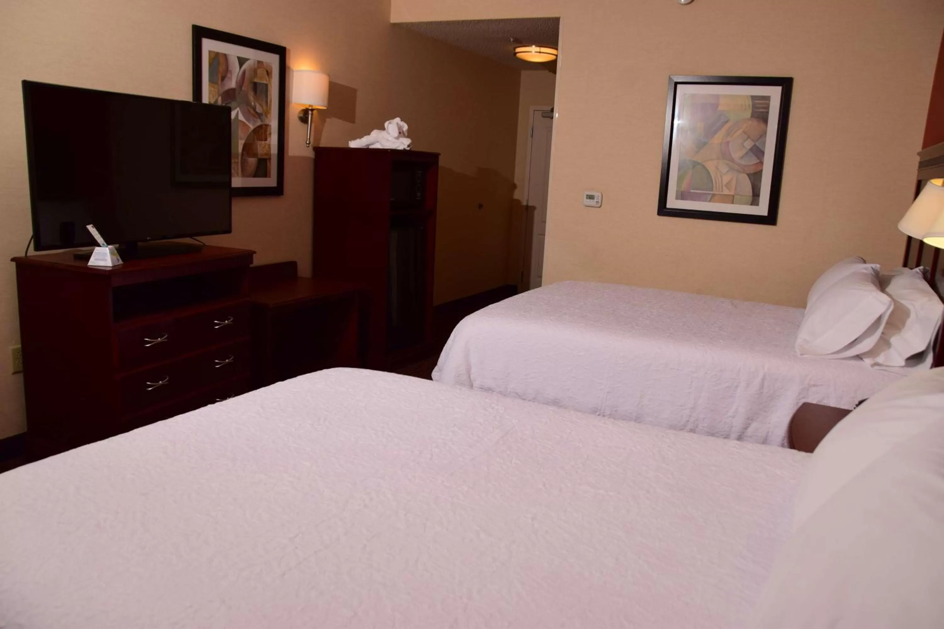 Room with Two Queen Beds - Non-Smoking in Hampton Inn Indiana