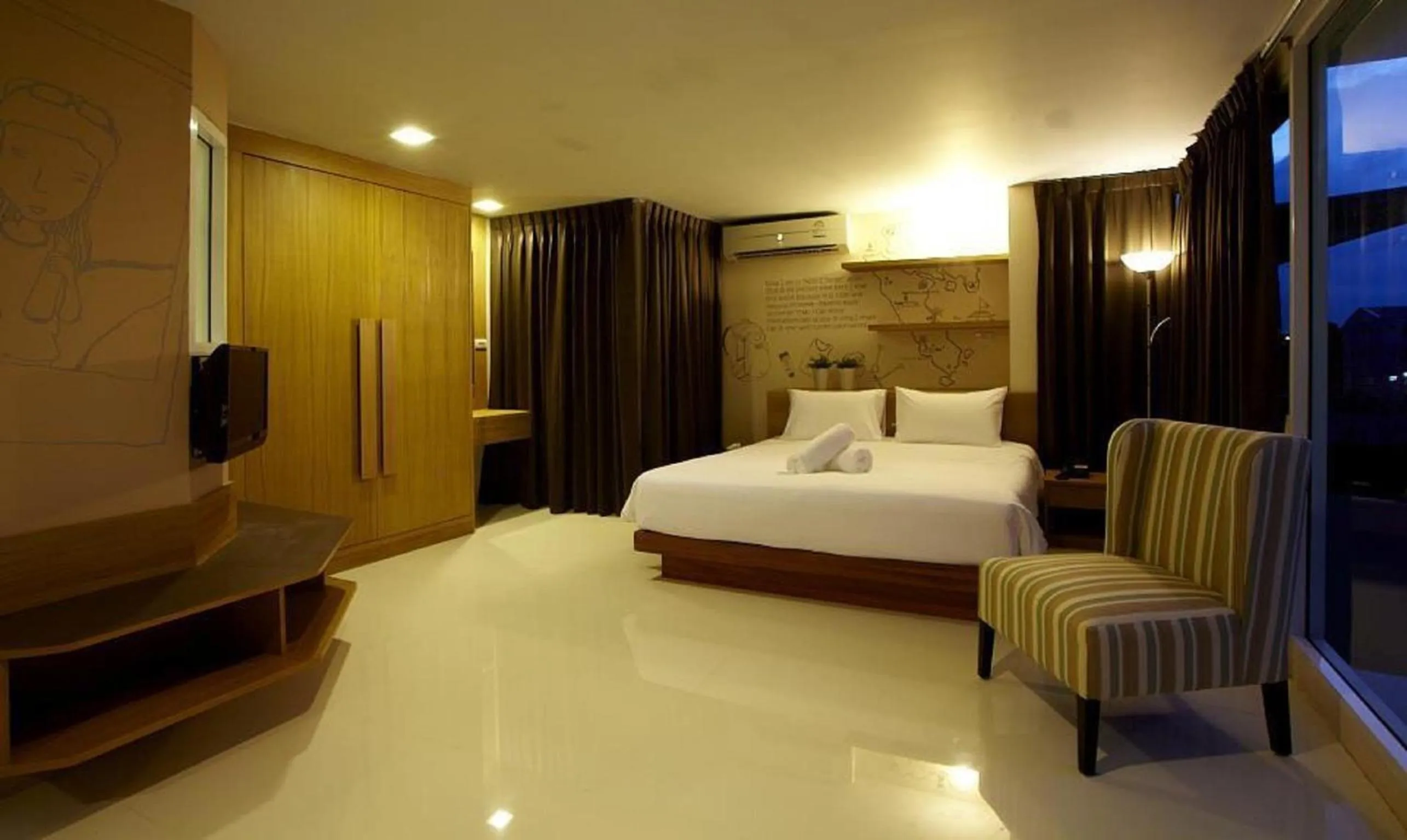 Deluxe Double Room in Loft77 Sukhumvit Bangkok