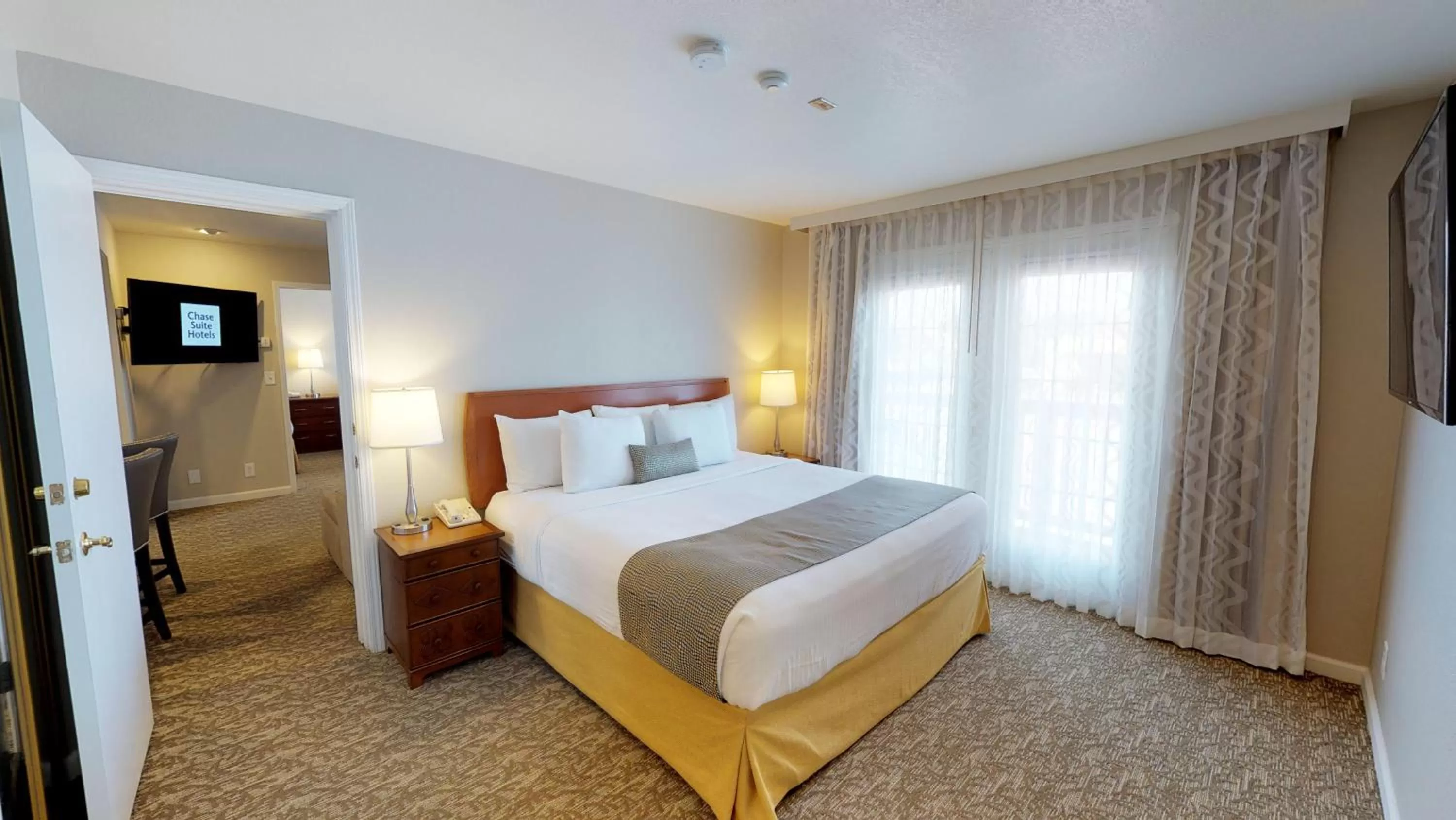 Two-Bedroom Suite in Chase Suite Hotel Newark Fremont